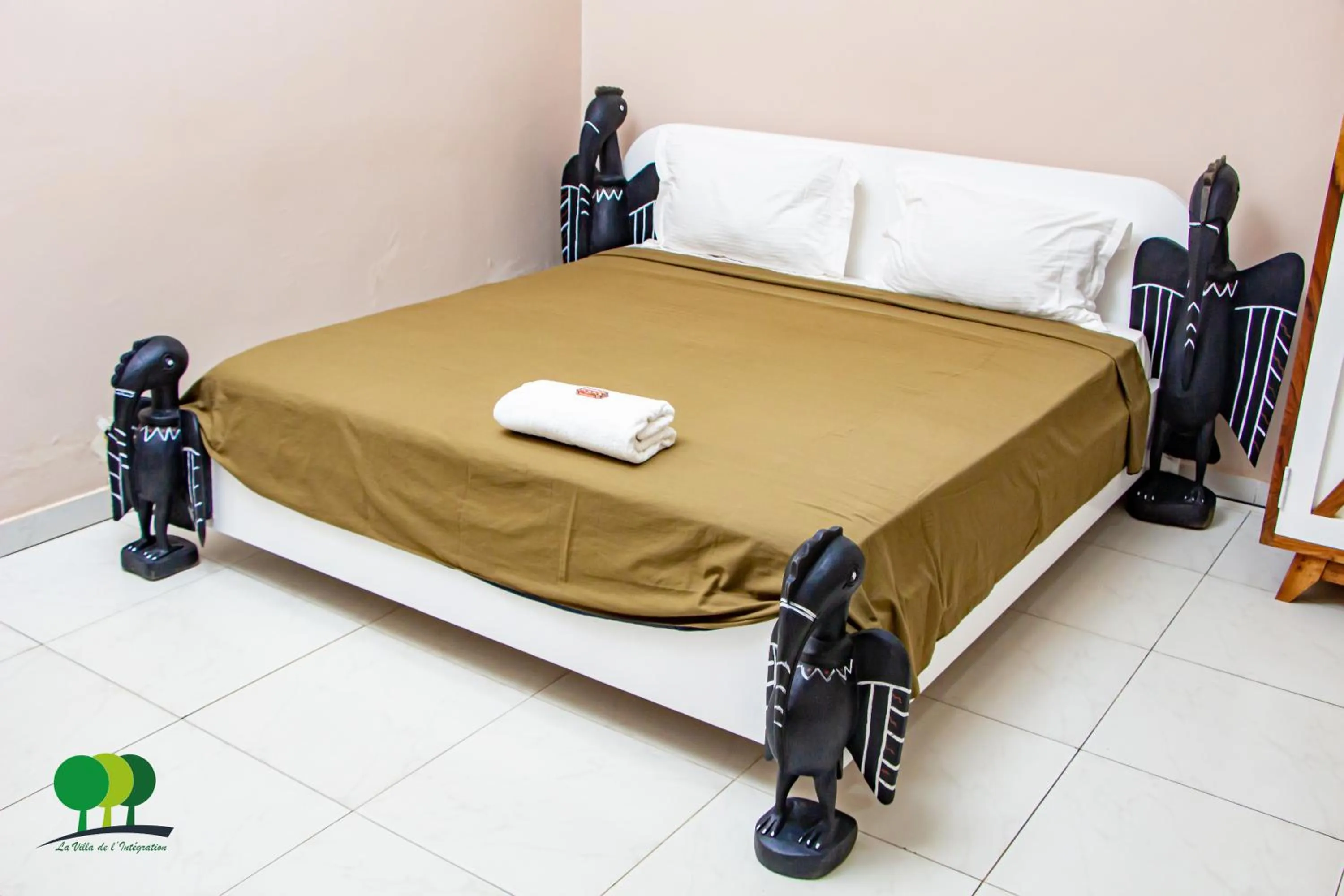 Bed in VILLA DE L'INTEGRATION