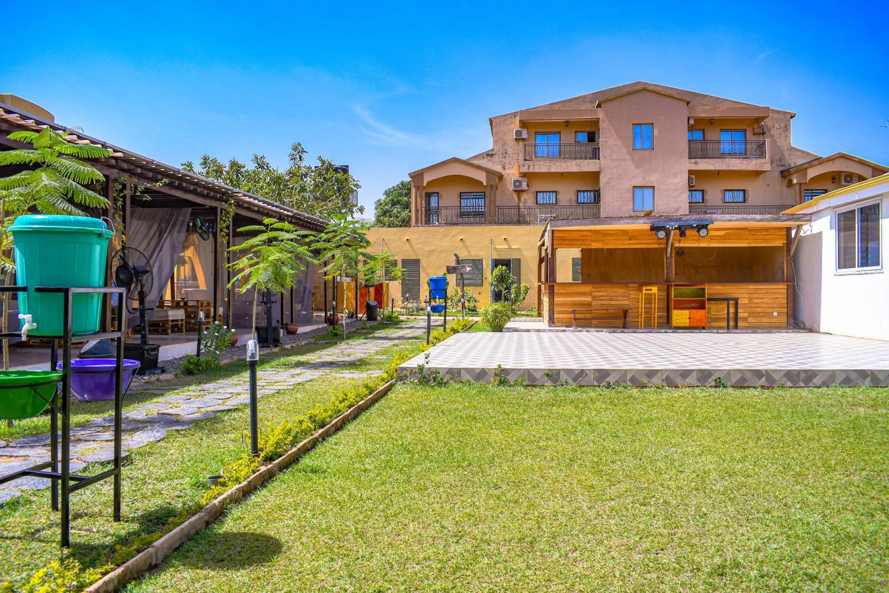 Garden in VILLA DE L'INTEGRATION