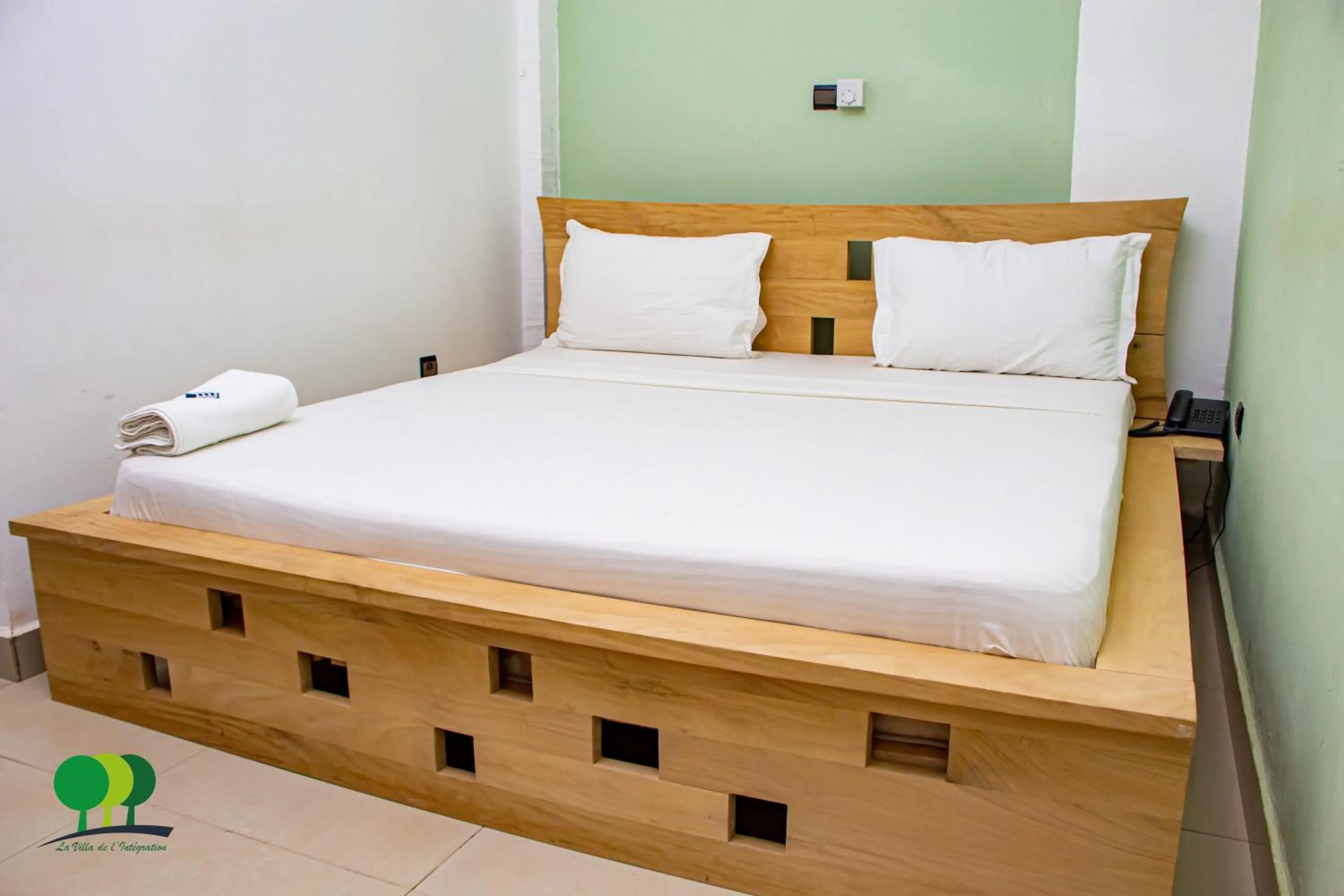 Bed in VILLA DE L'INTEGRATION