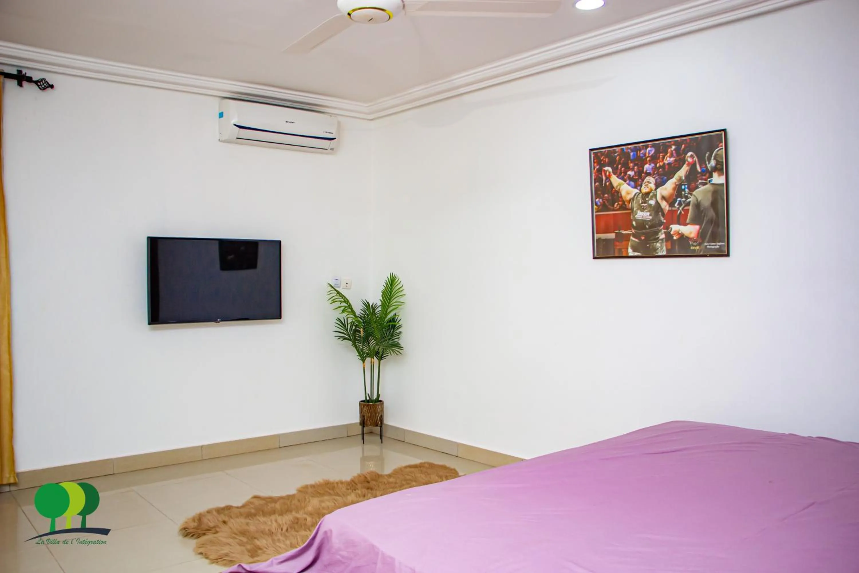 Bedroom in VILLA DE L'INTEGRATION