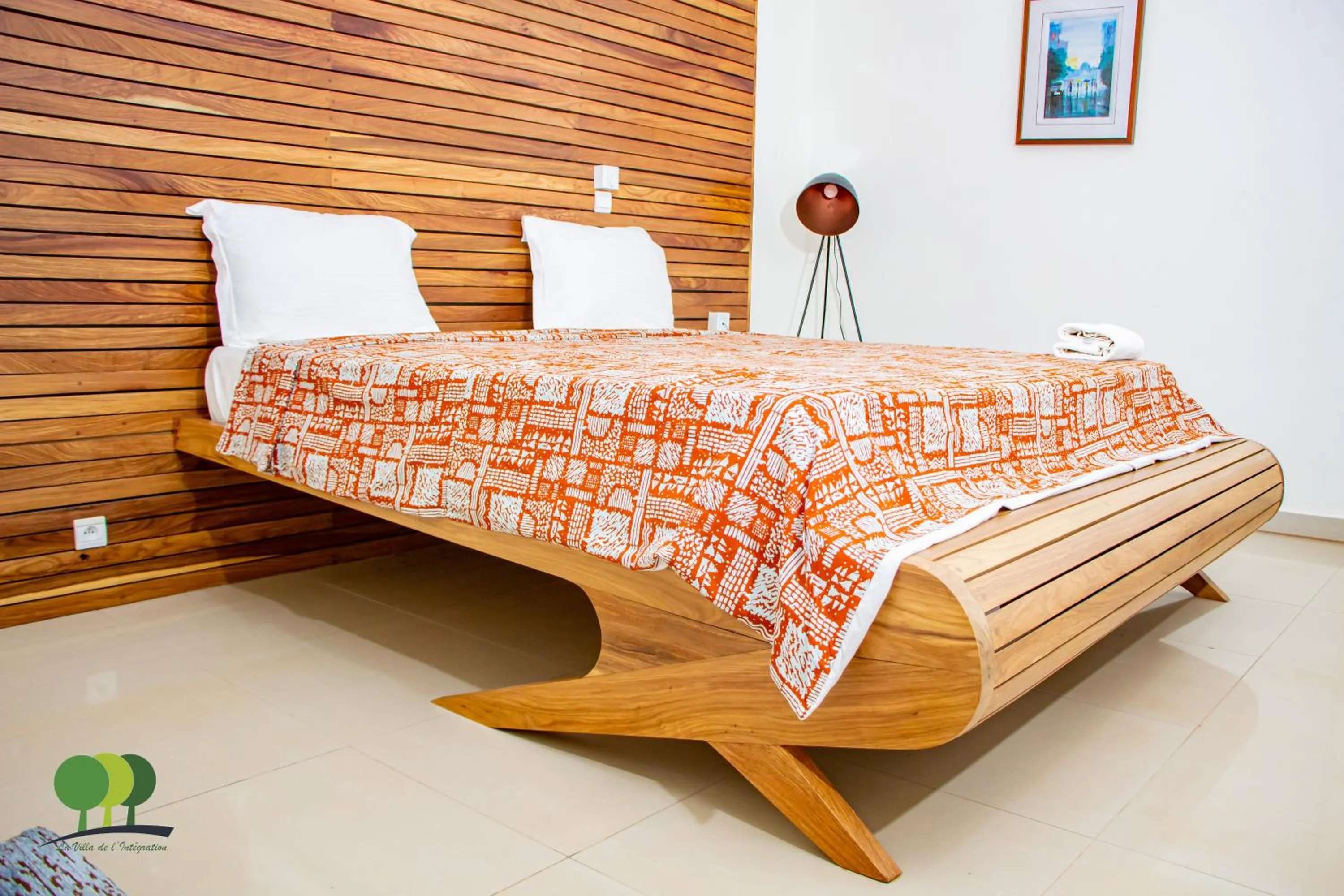 Bed in VILLA DE L'INTEGRATION