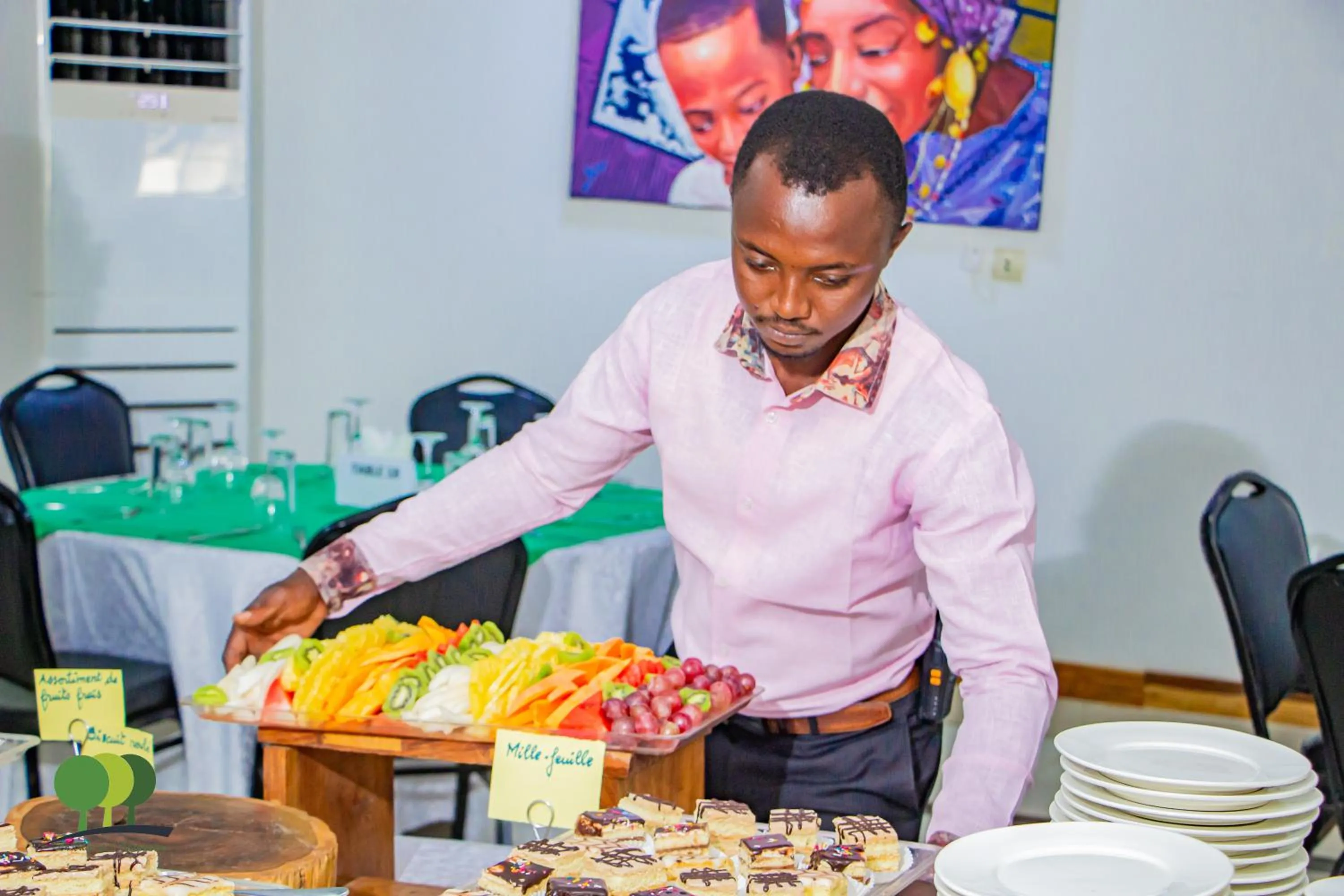 Breakfast in VILLA DE L'INTEGRATION