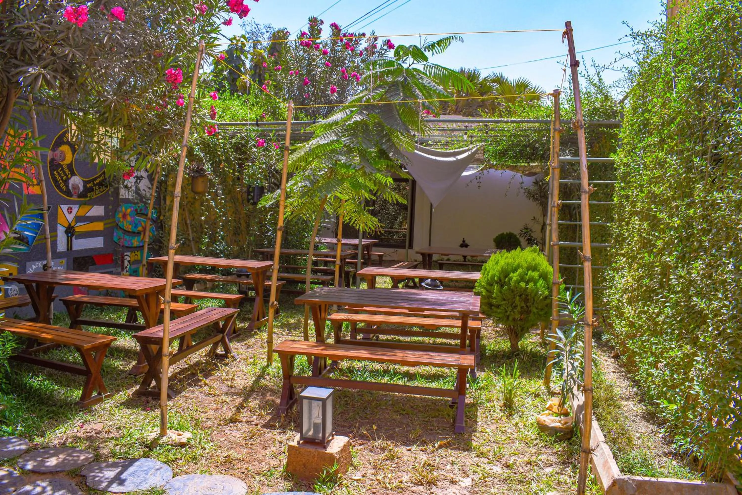 Garden in VILLA DE L'INTEGRATION