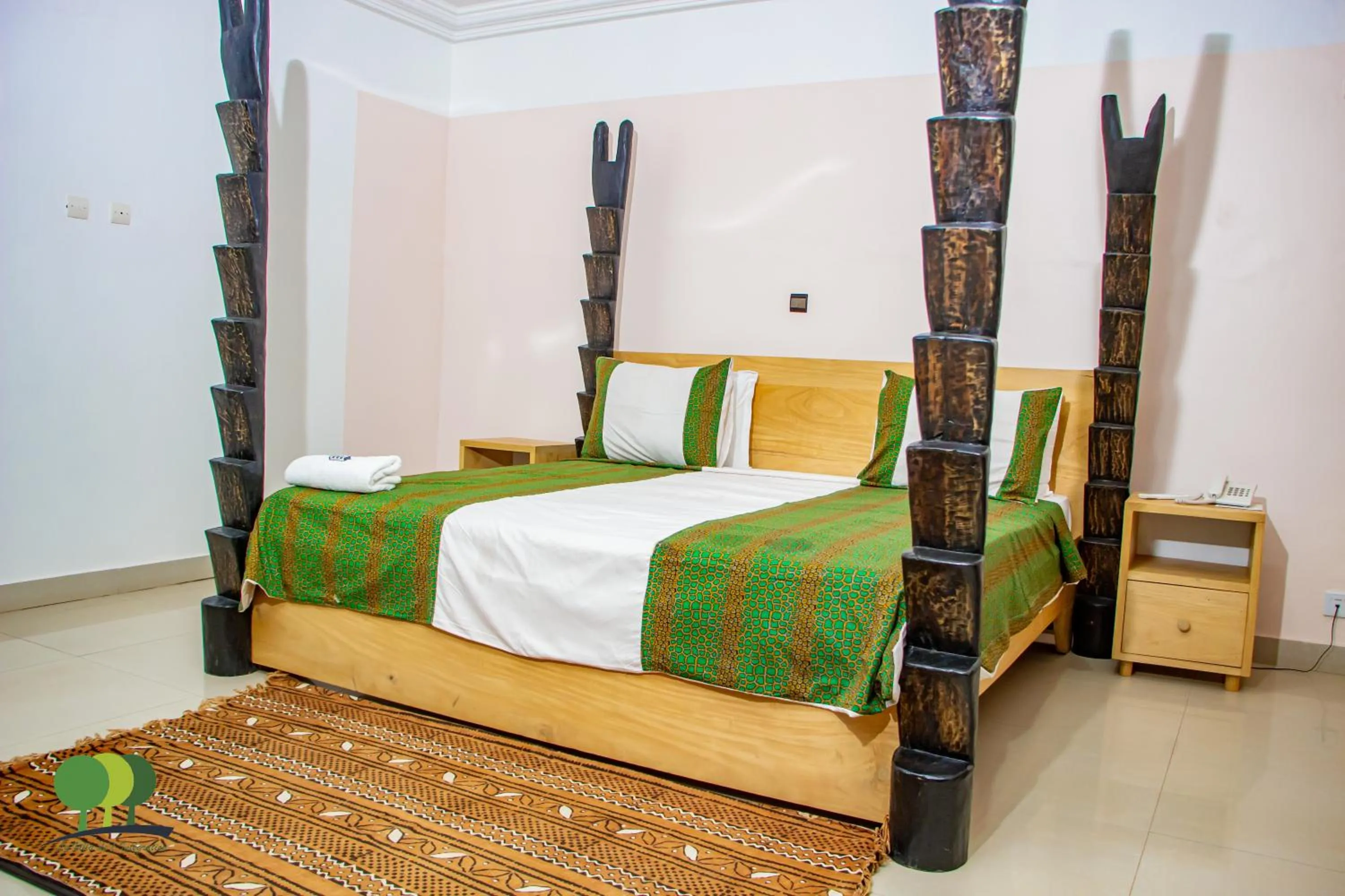 Bed in VILLA DE L'INTEGRATION