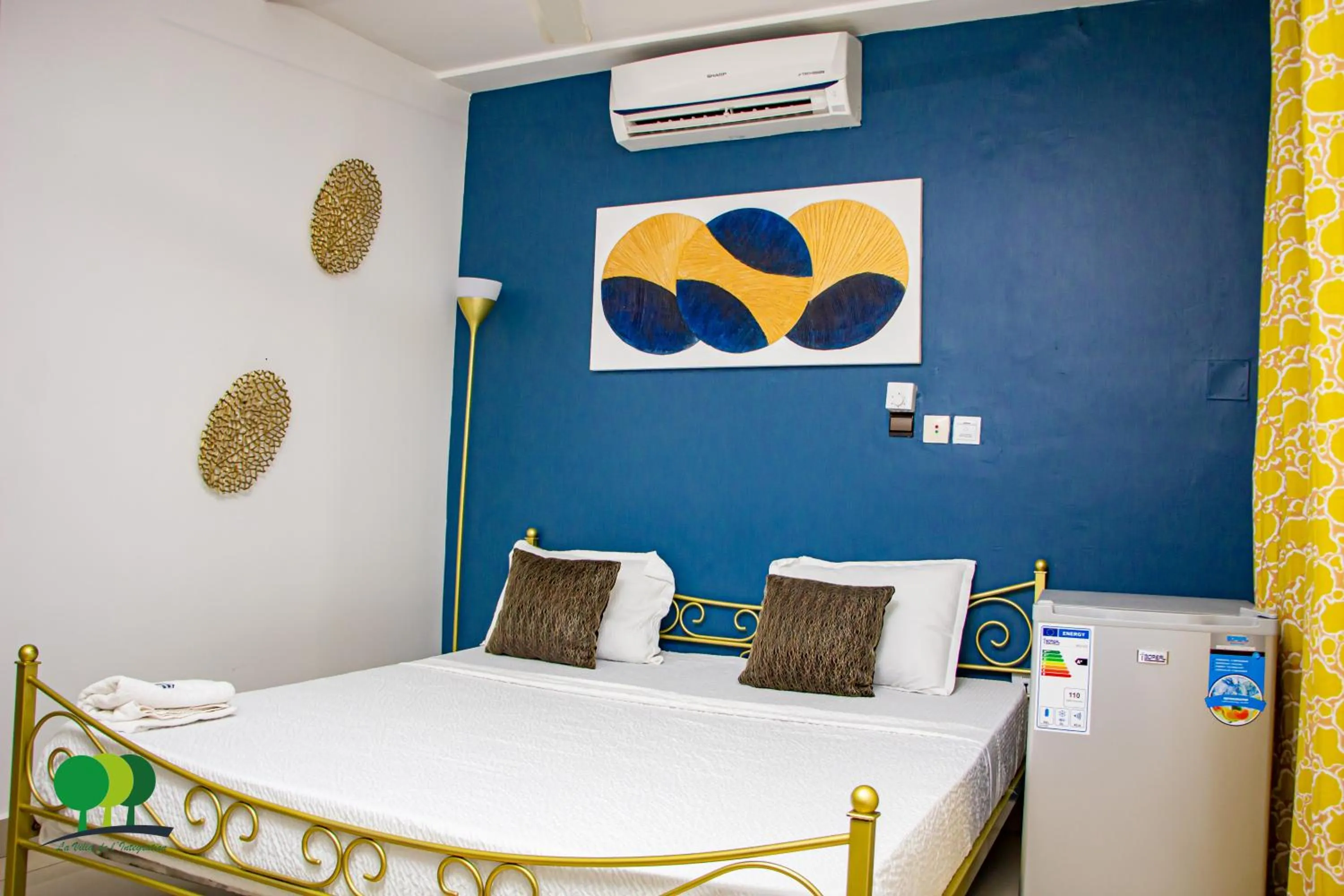 Bed in VILLA DE L'INTEGRATION