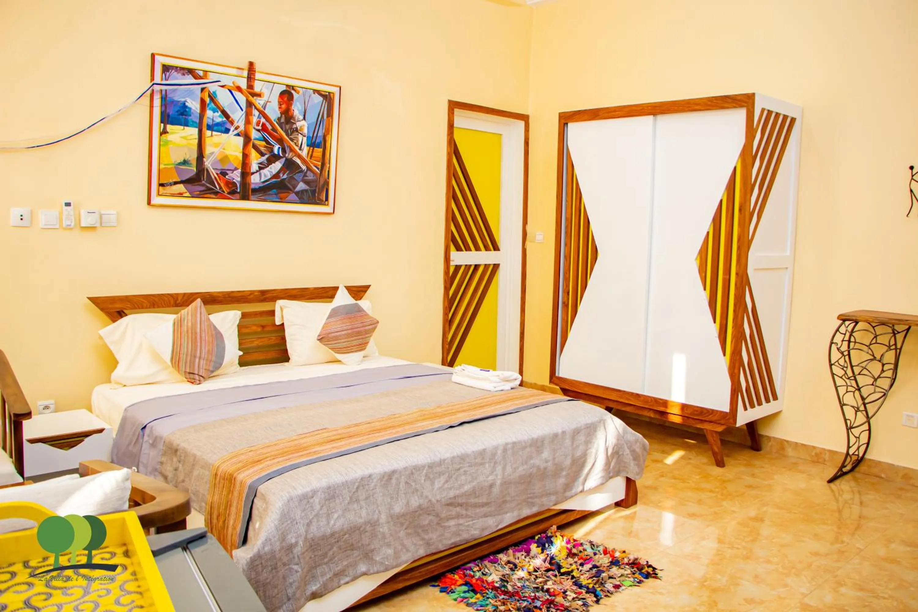 Bedroom in VILLA DE L'INTEGRATION