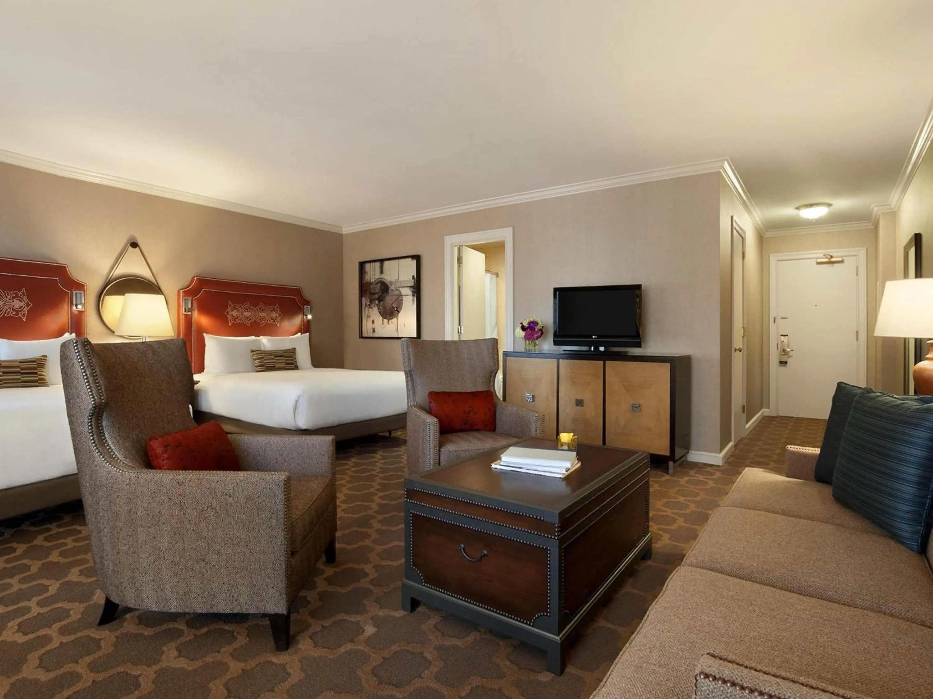 Bedroom, Bed in Fairmont Dallas