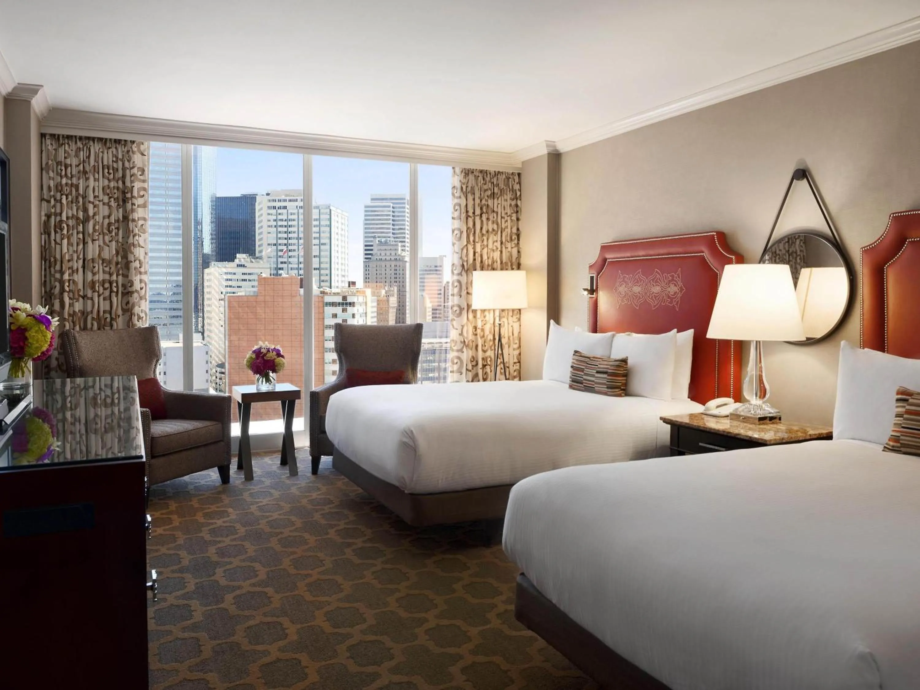 Bedroom, Bed in Fairmont Dallas