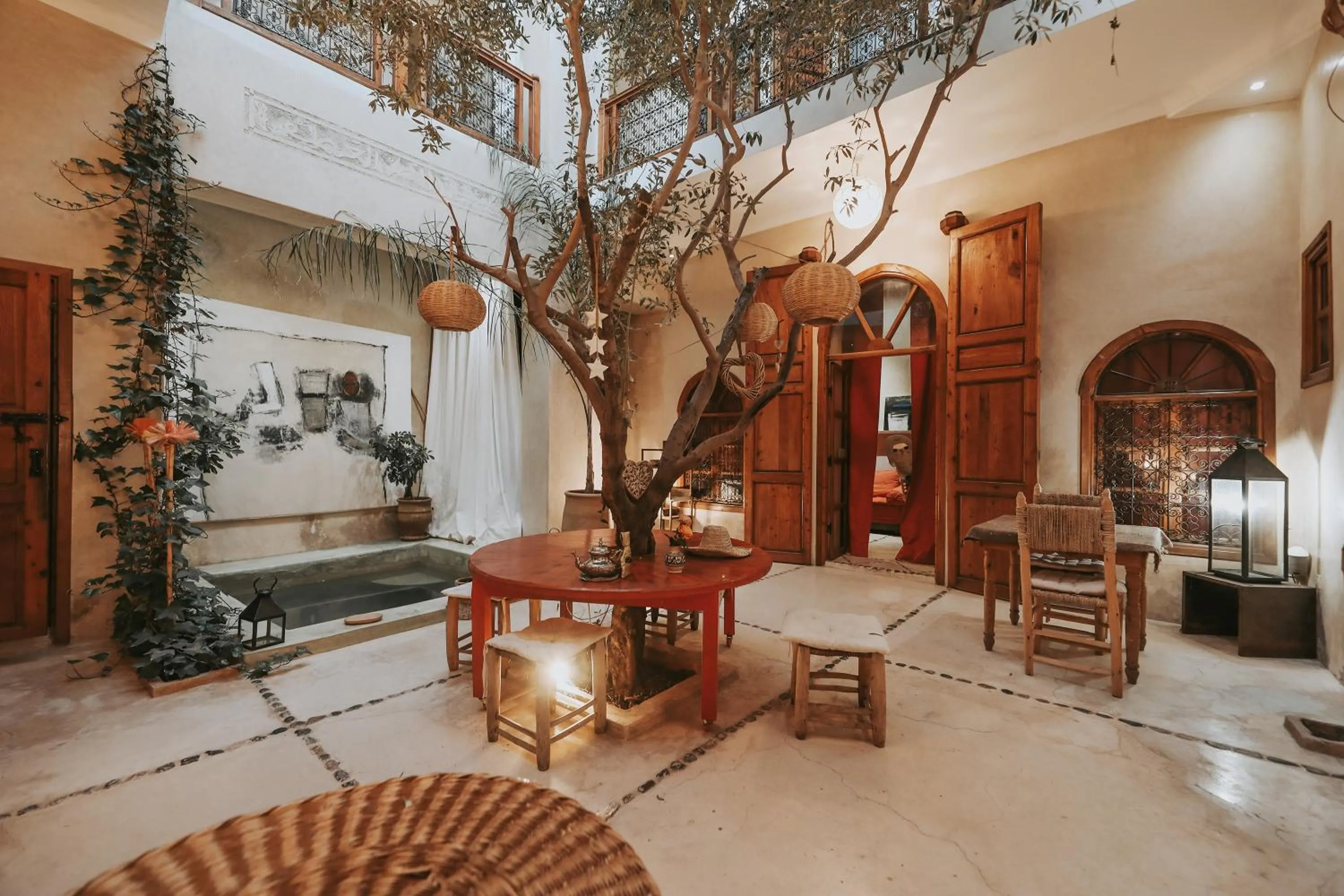 Patio in Dar Nour el Houda