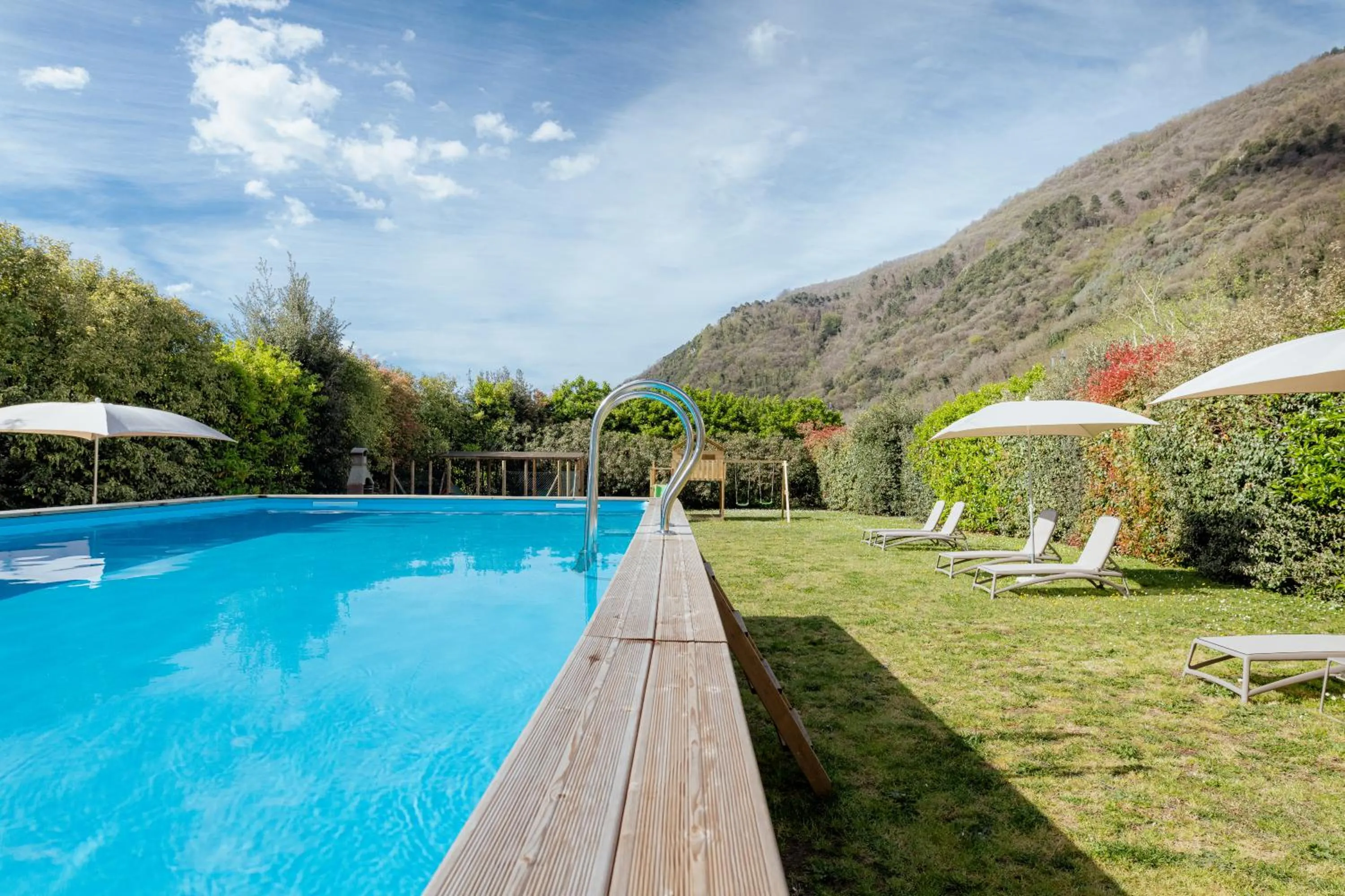 Swimming pool in Lucca Franco's Villa