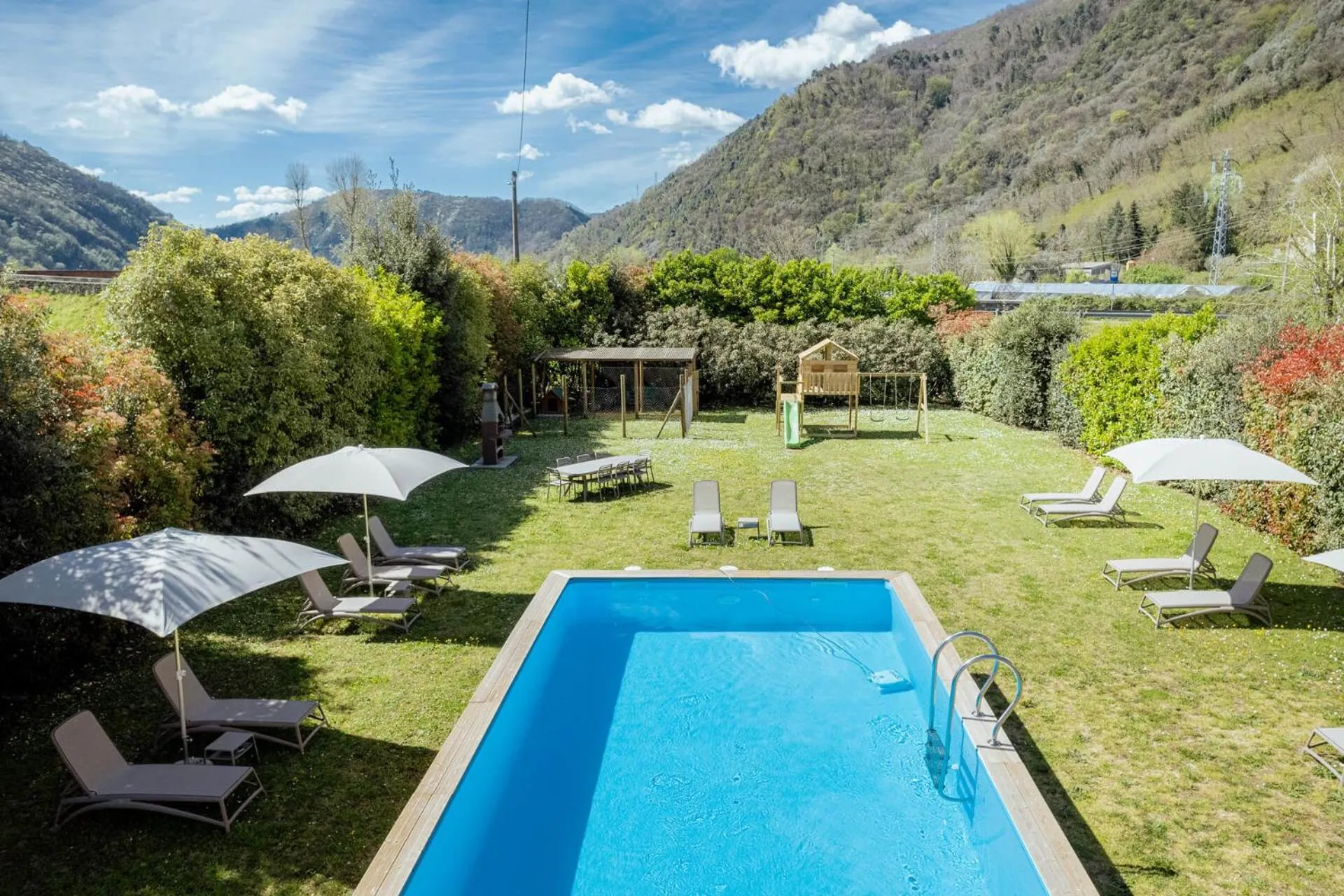 Garden in Lucca Franco's Villa