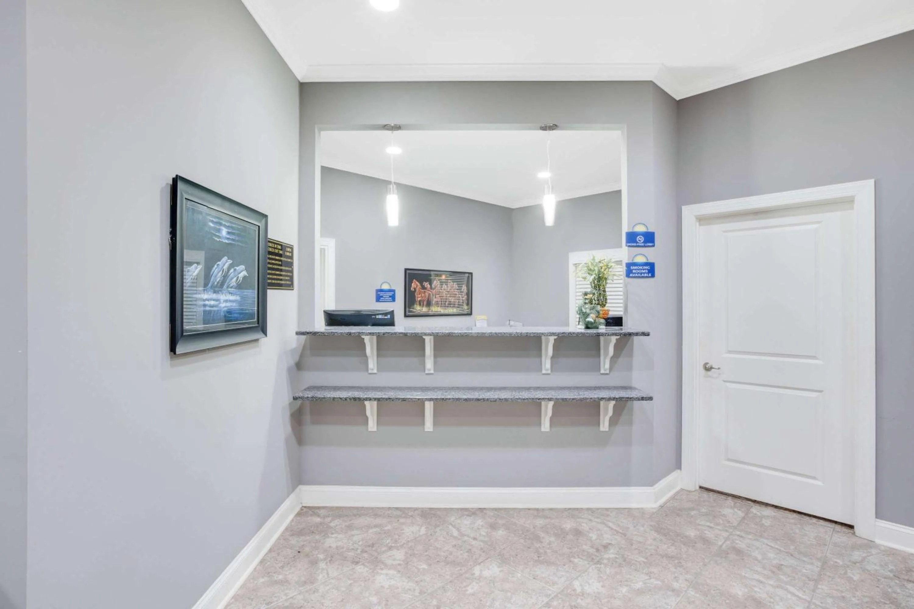 Lobby or reception in Columbus Inn and Suites