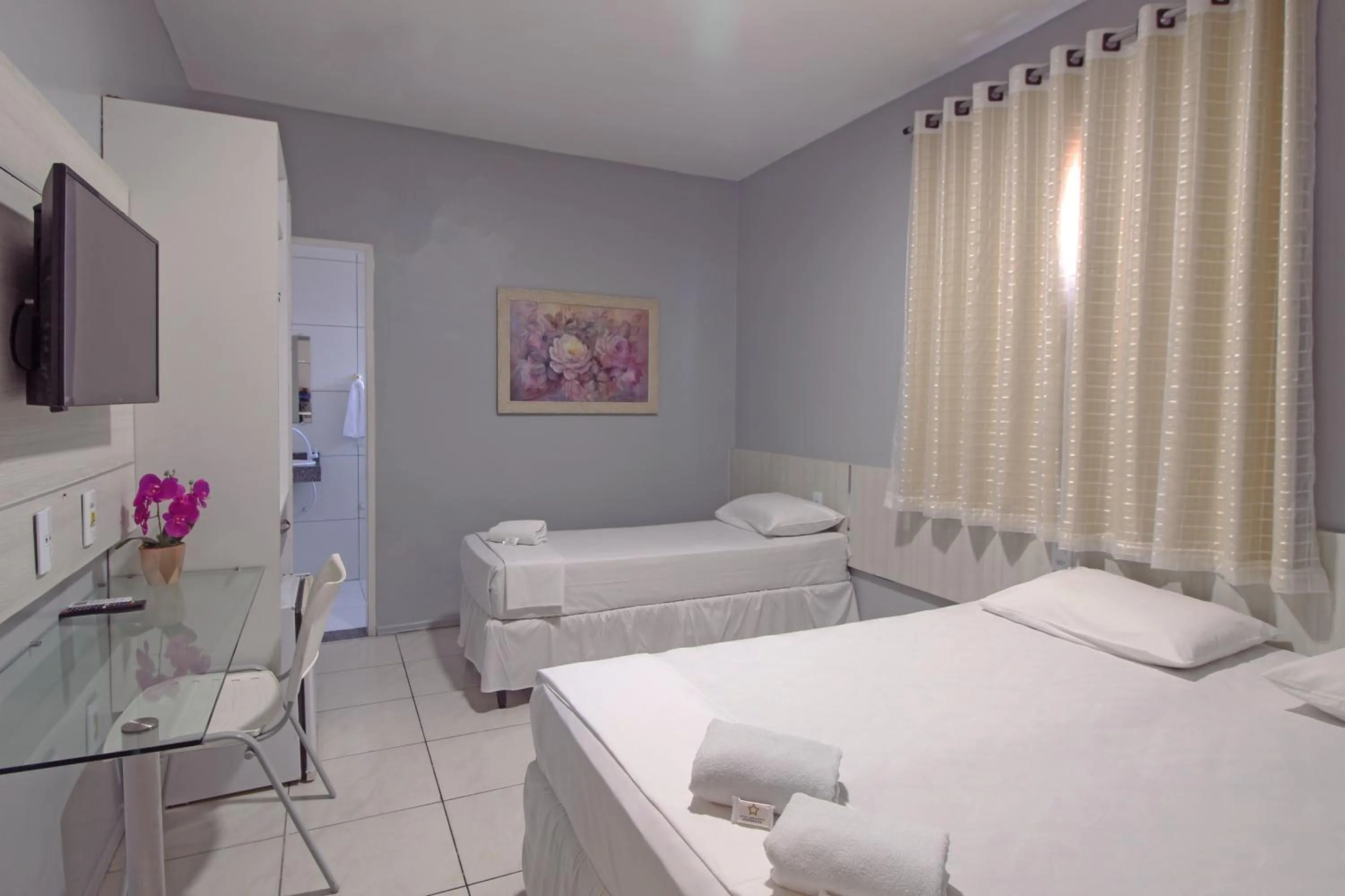 Bed in Hotel Aeroporto Star