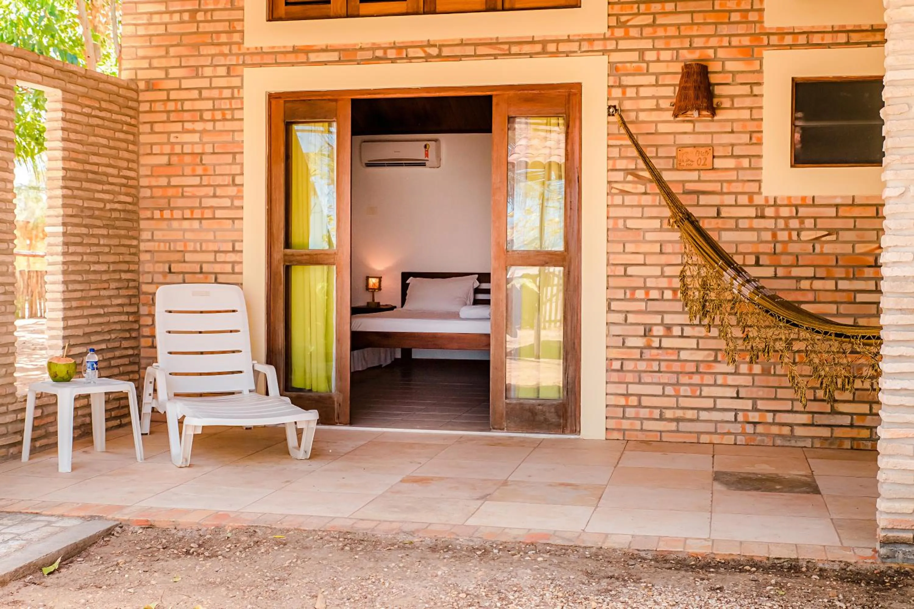 Patio in Villa del Mar Praia Hotel