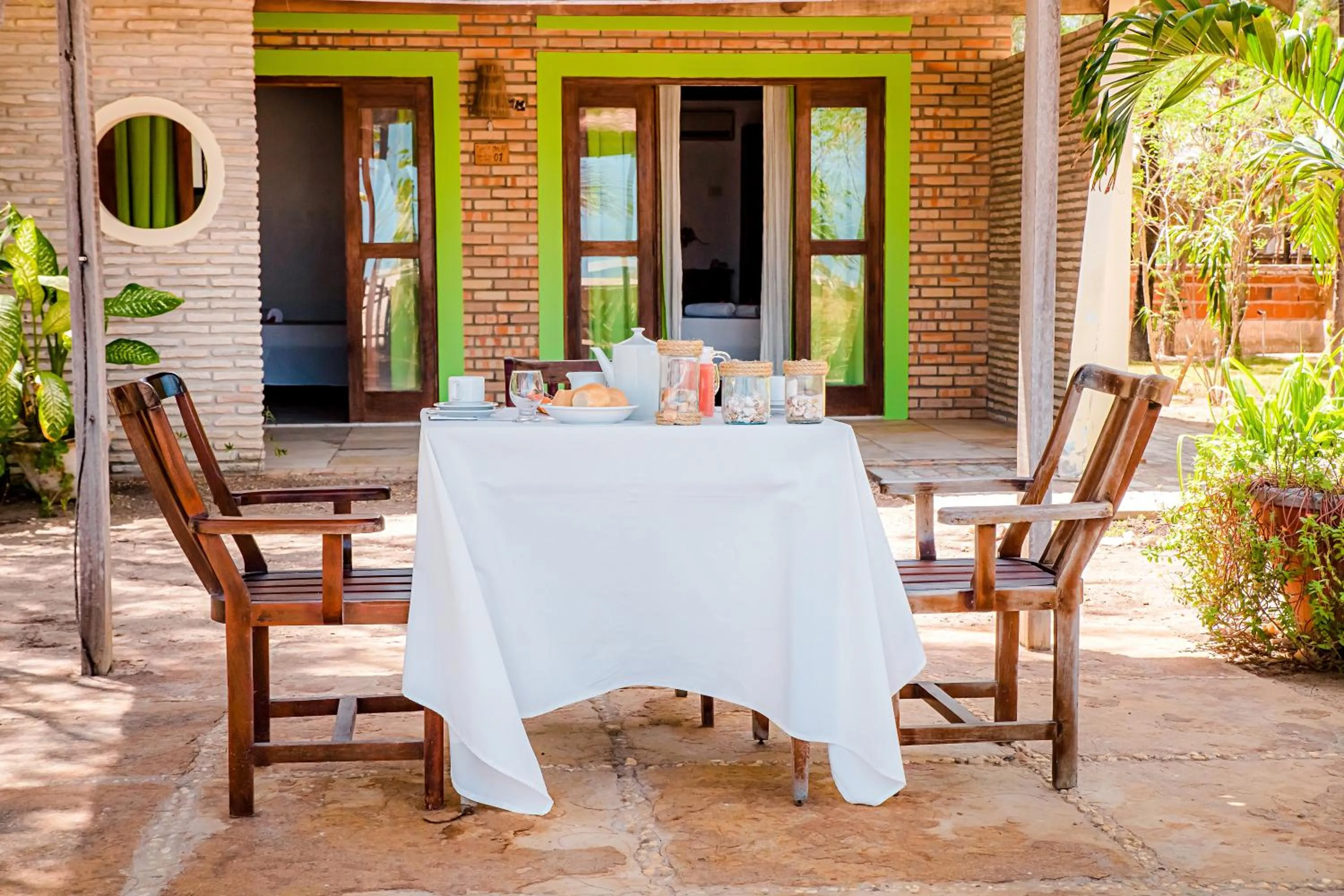Garden in Villa del Mar Praia Hotel