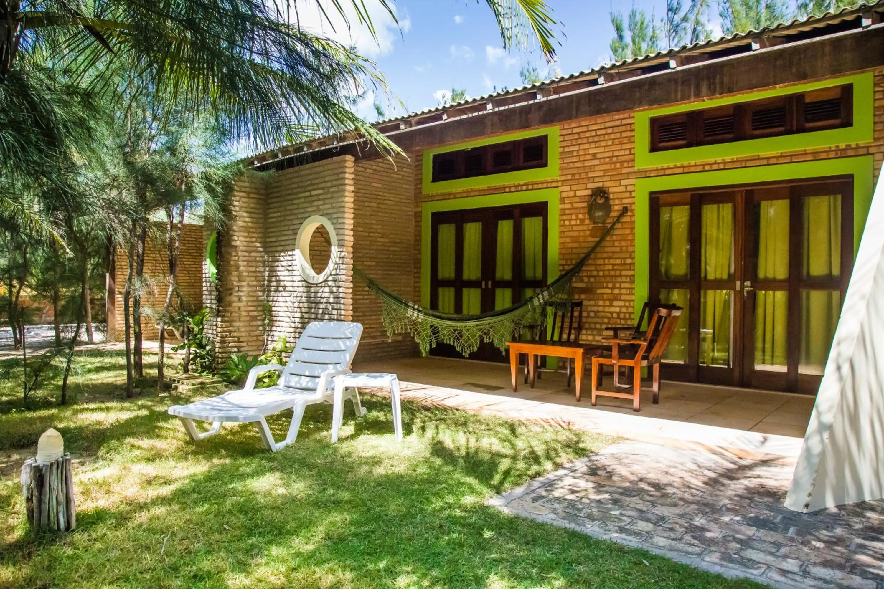 Patio in Villa del Mar Praia Hotel