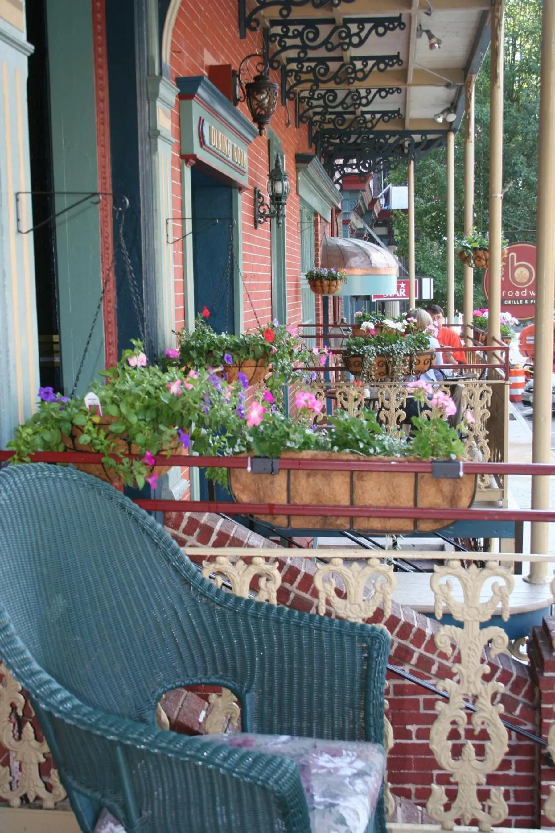 Patio, Restaurant/Places to Eat in The Inn at Jim Thorpe