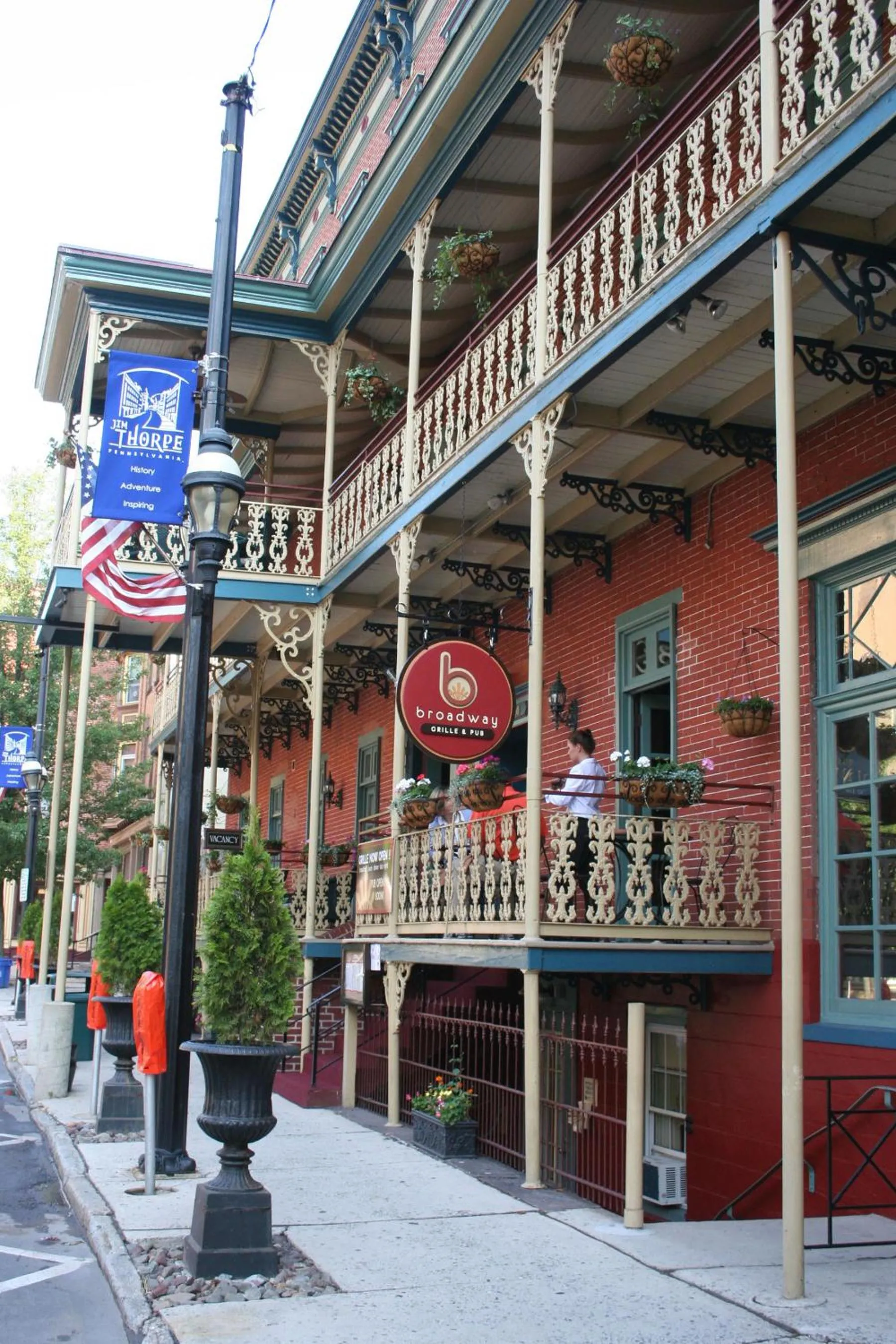 Facade/entrance in The Inn at Jim Thorpe