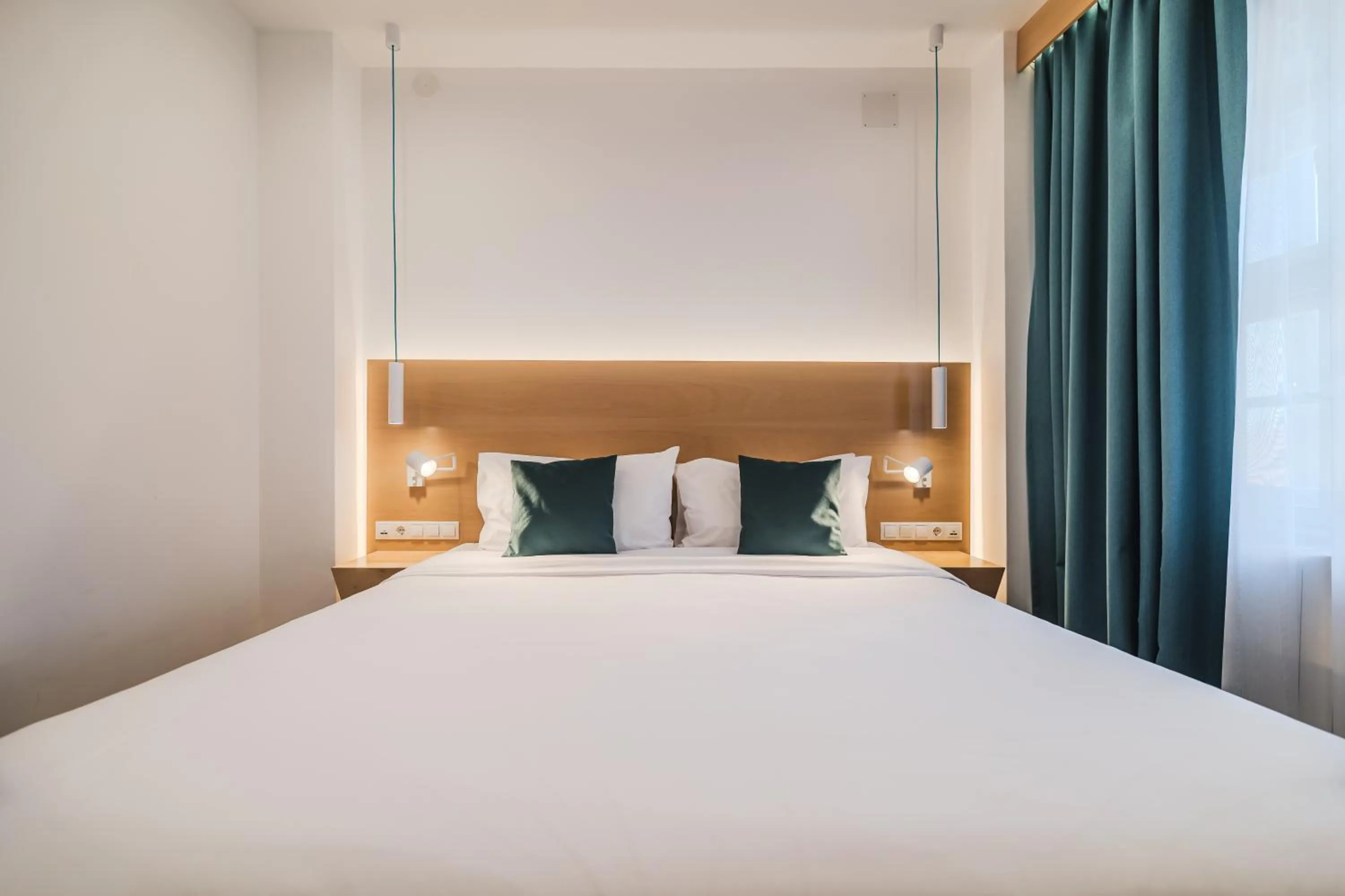 Bed in Hotel Casa Luxemburg