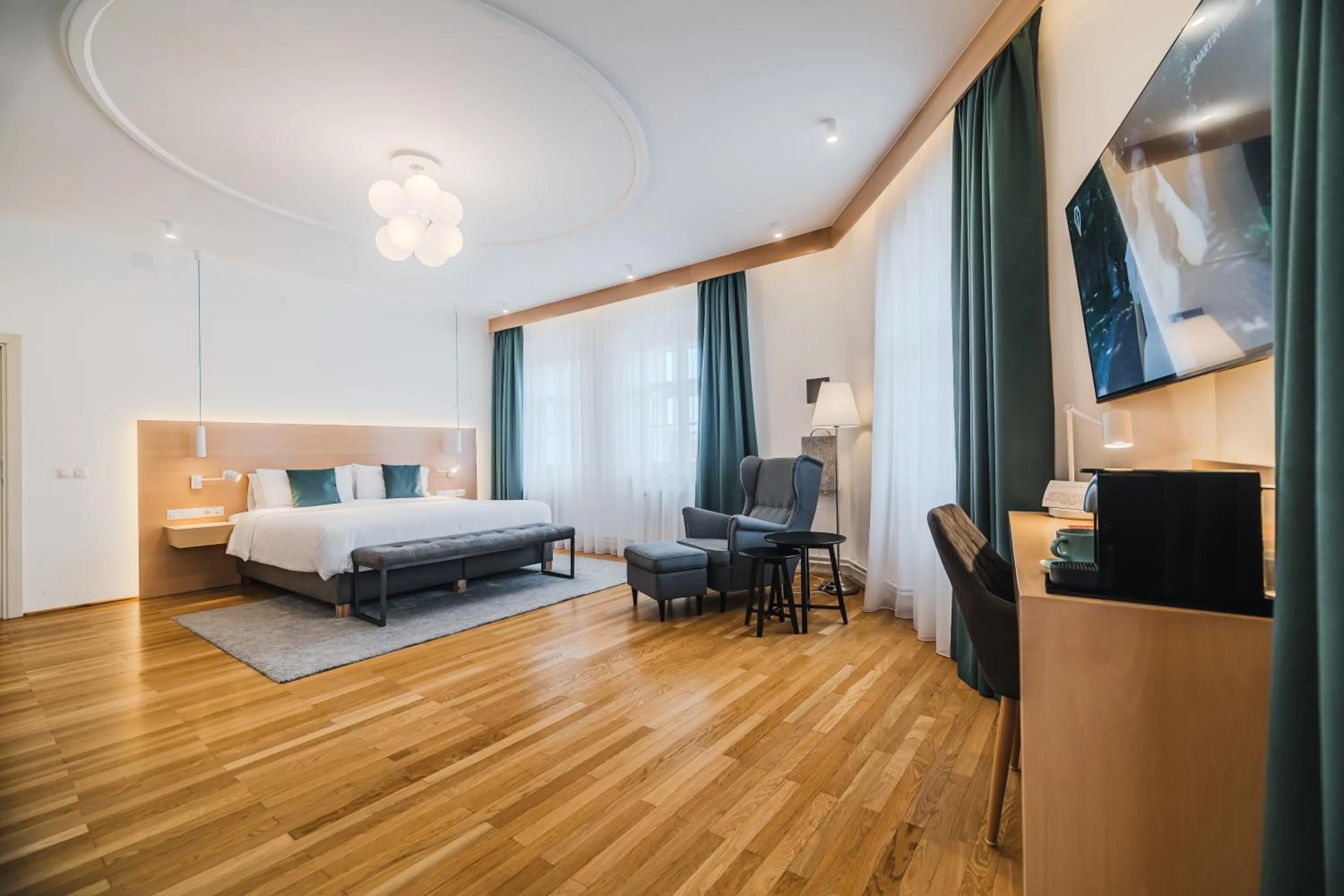 Bed in Hotel Casa Luxemburg