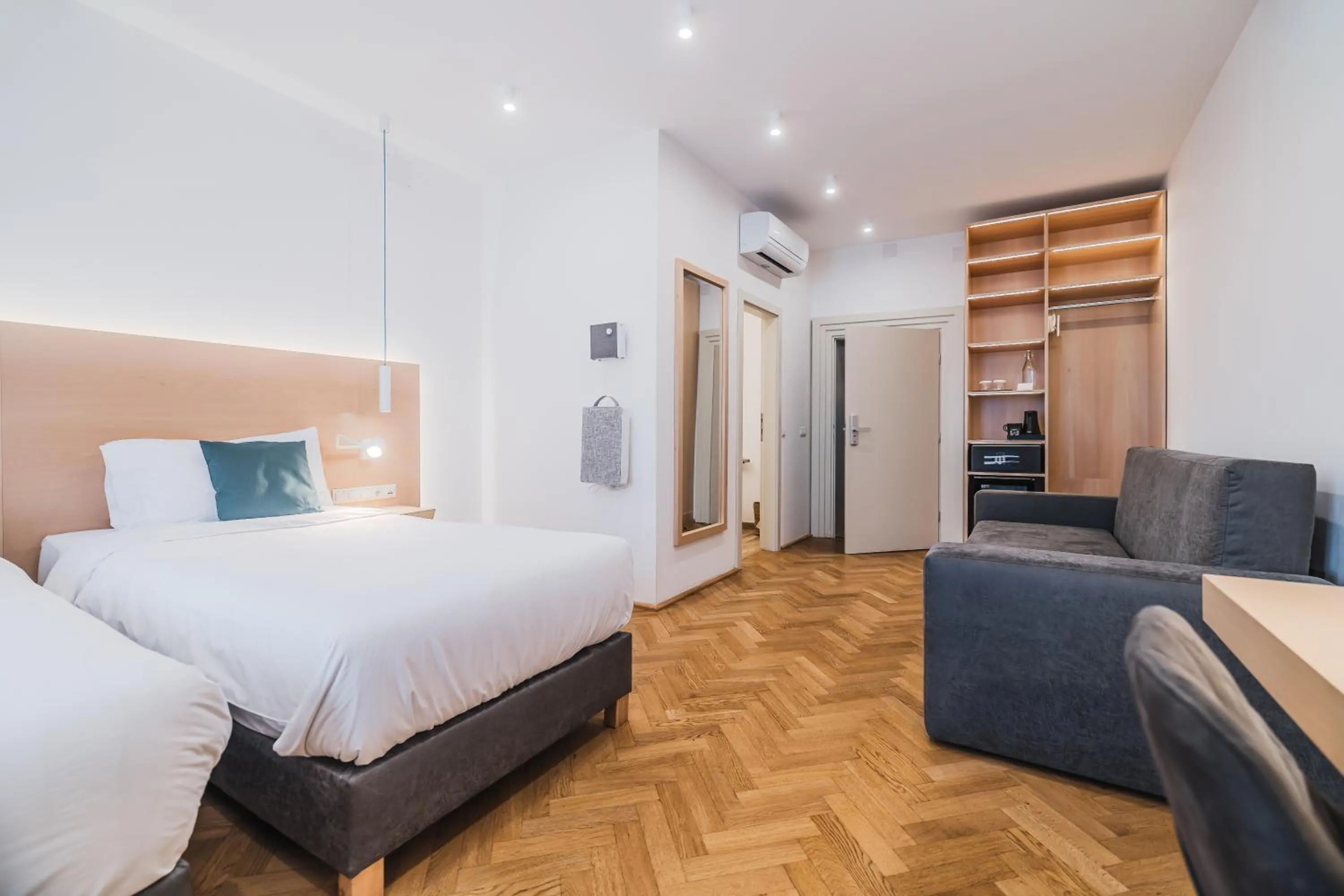 Bed in Hotel Casa Luxemburg