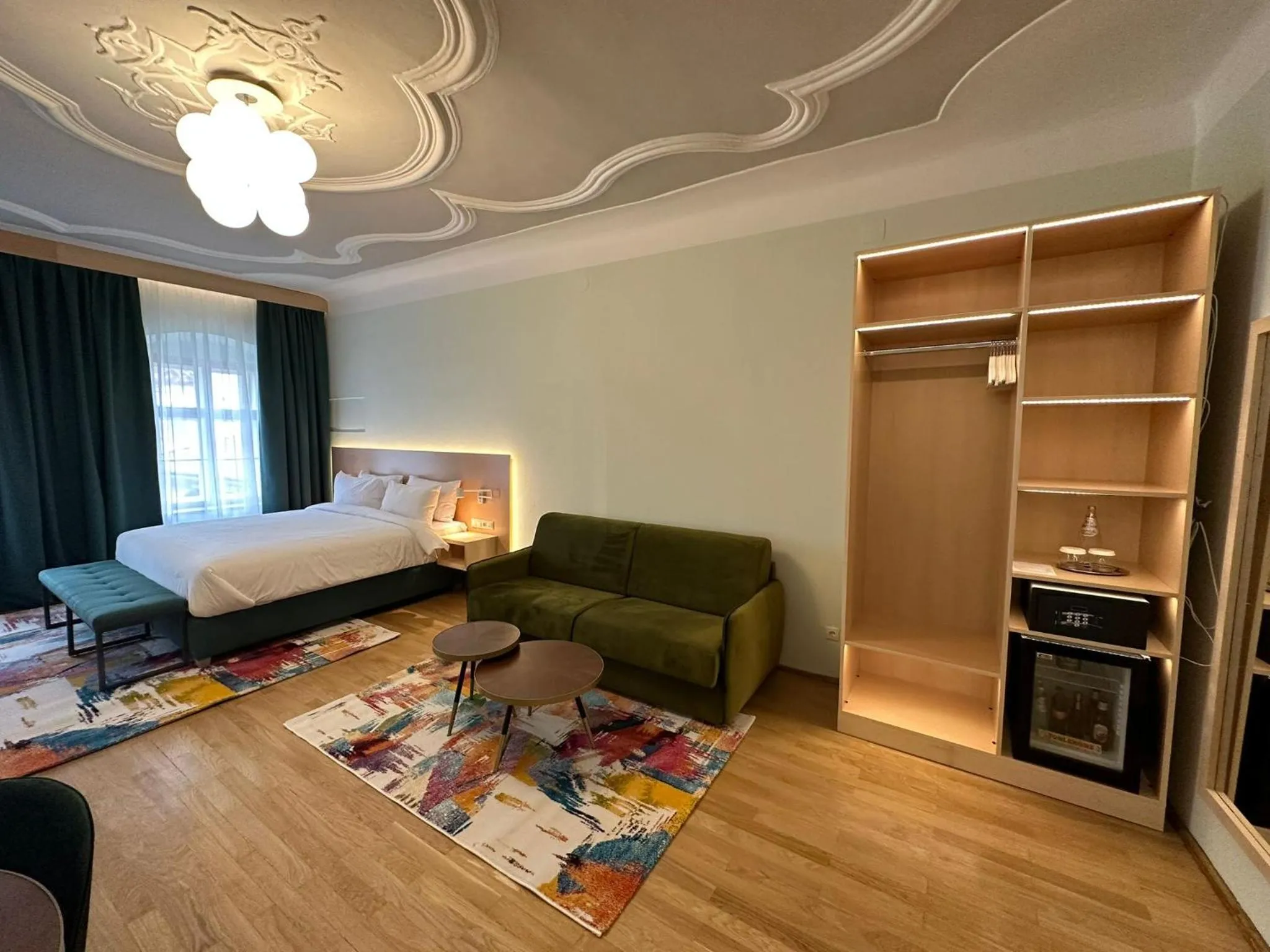 Bed in Hotel Casa Luxemburg