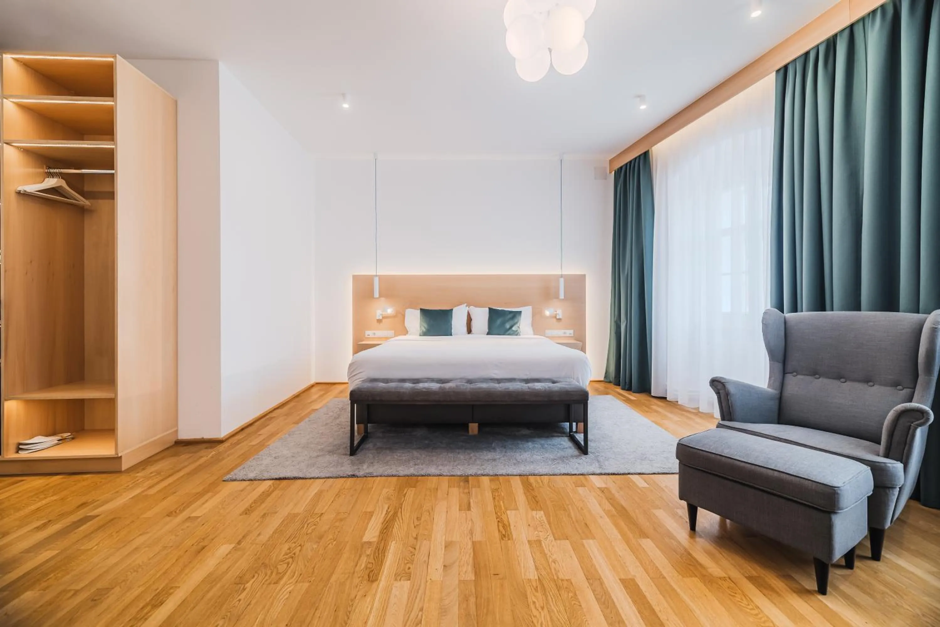 Bed in Hotel Casa Luxemburg