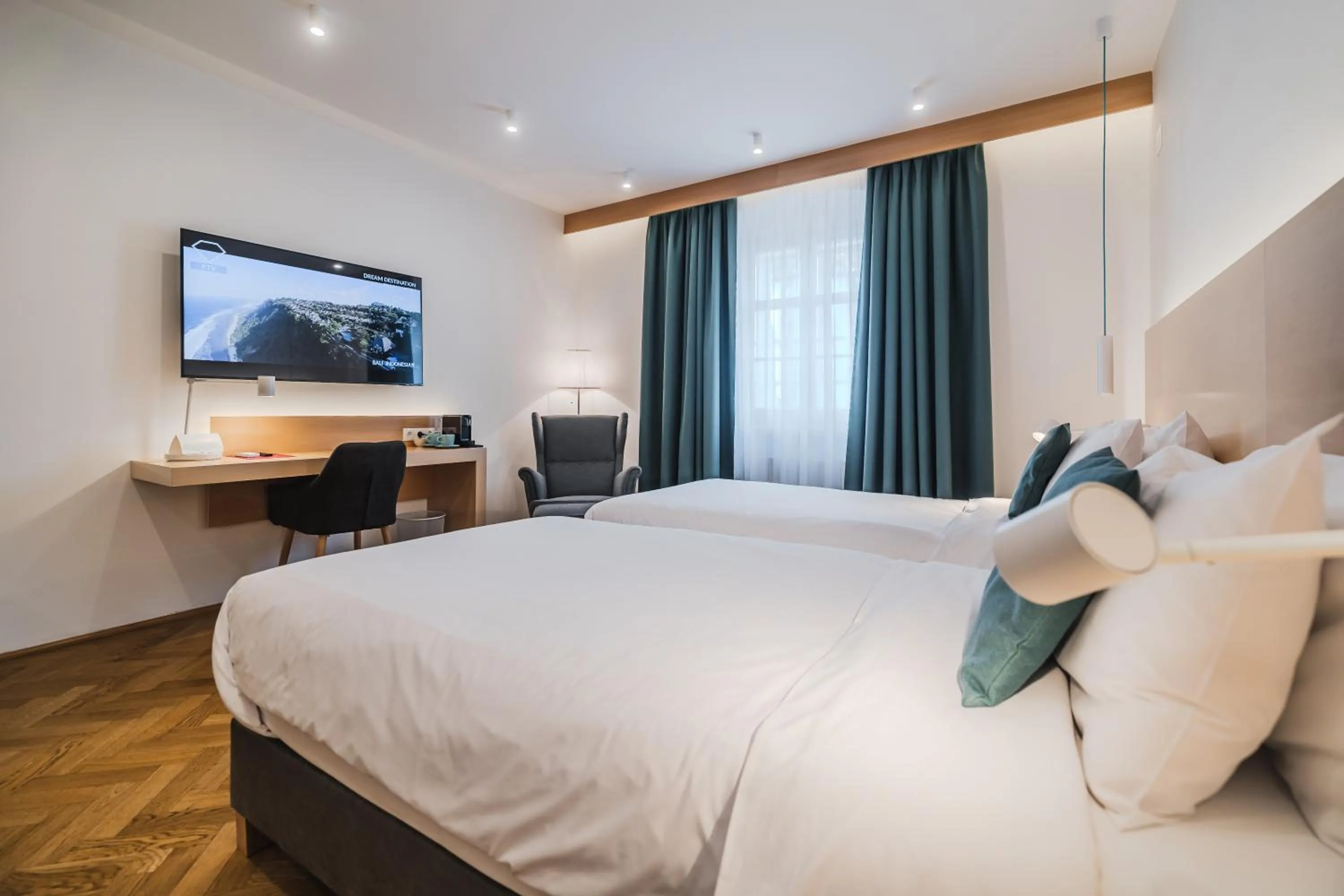 Bed in Hotel Casa Luxemburg