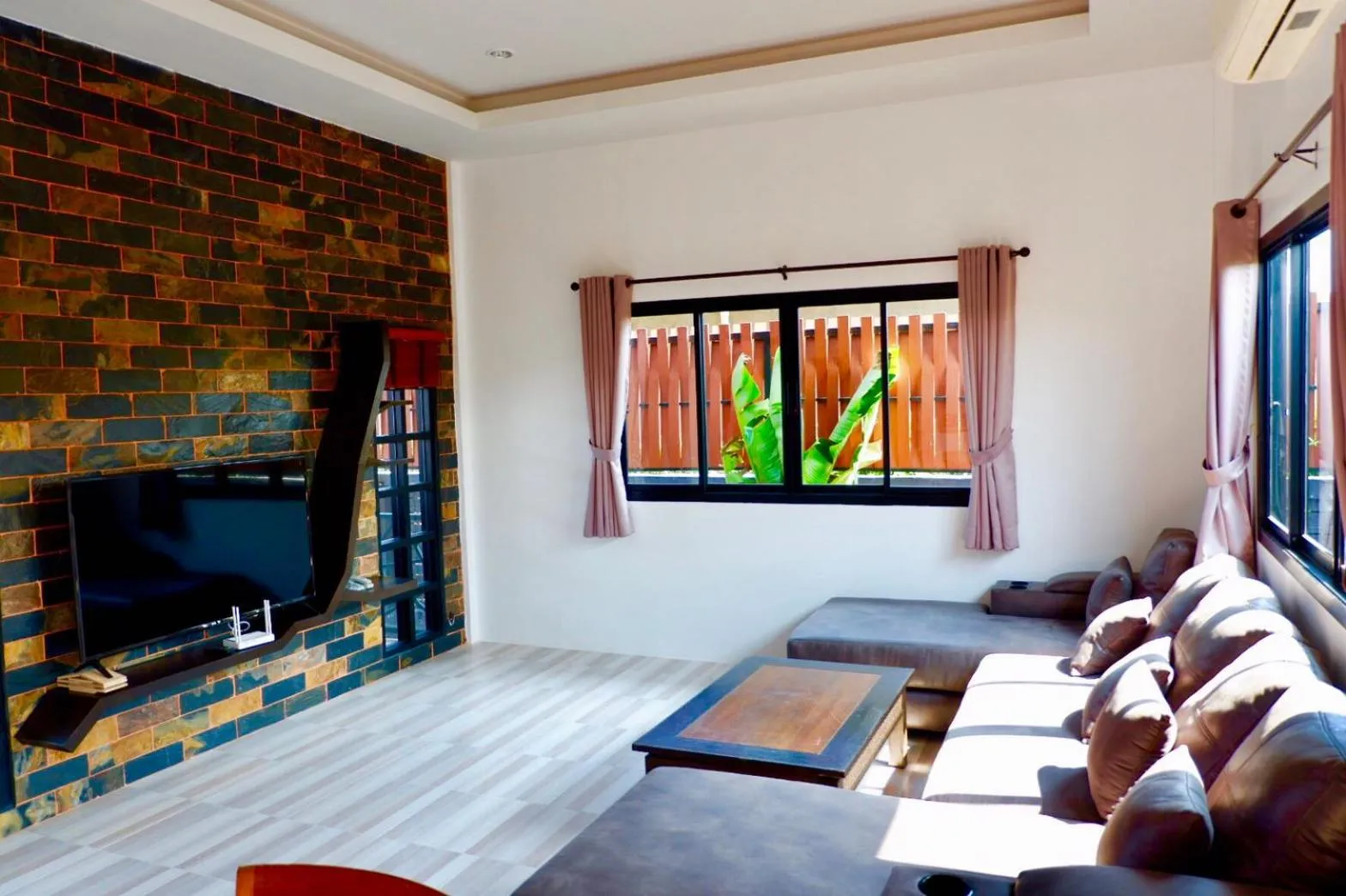 Living room in Baan Noppadol Hua Hin Loft
