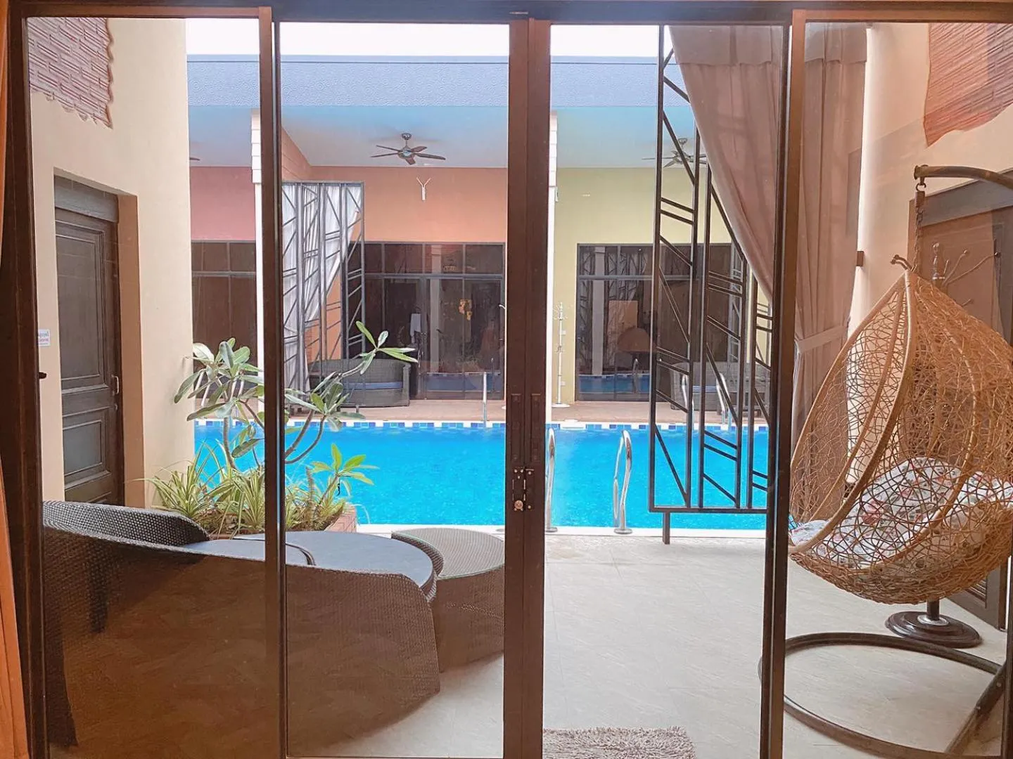 Pool view in Baan Noppadol Hua Hin Loft