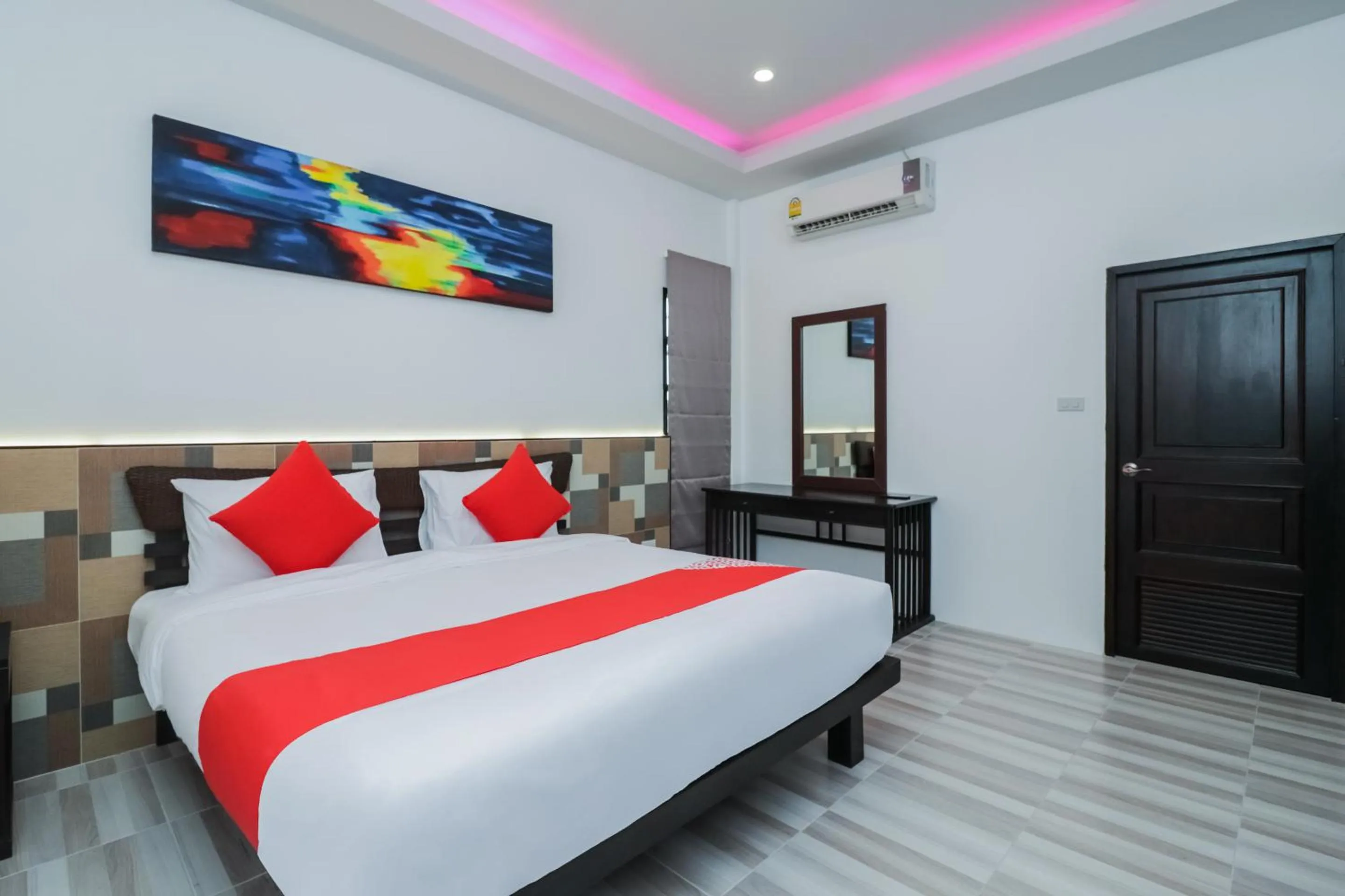 Bedroom, Bed in Baan Noppadol Hua Hin Loft