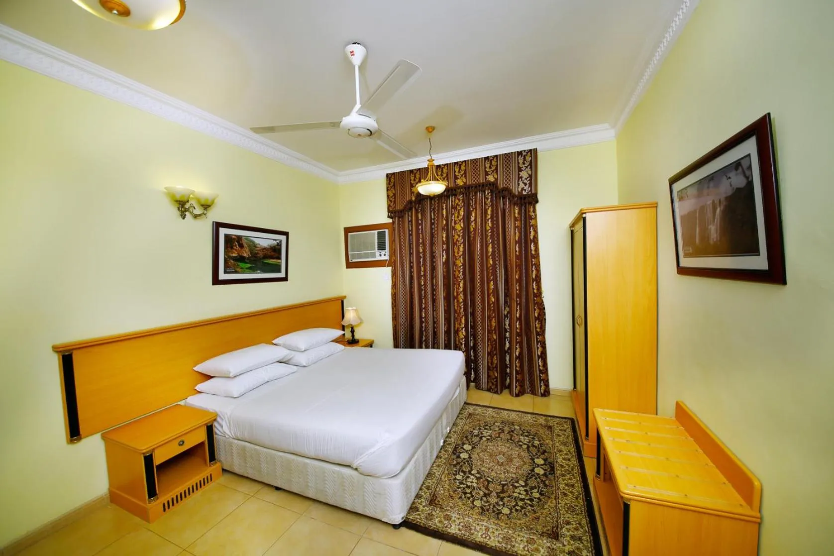 Bed in Muscat International Hotel