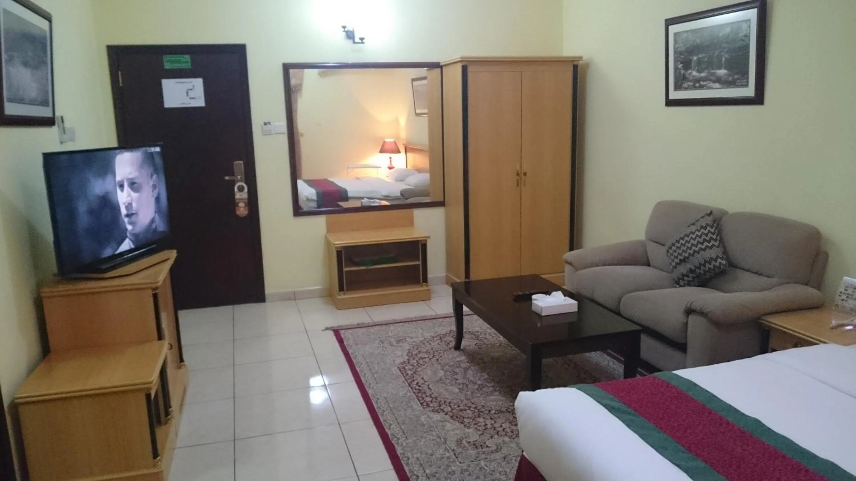 Bed in Muscat International Hotel