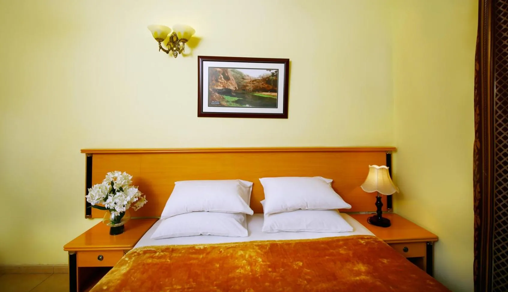 Bed in Muscat International Hotel