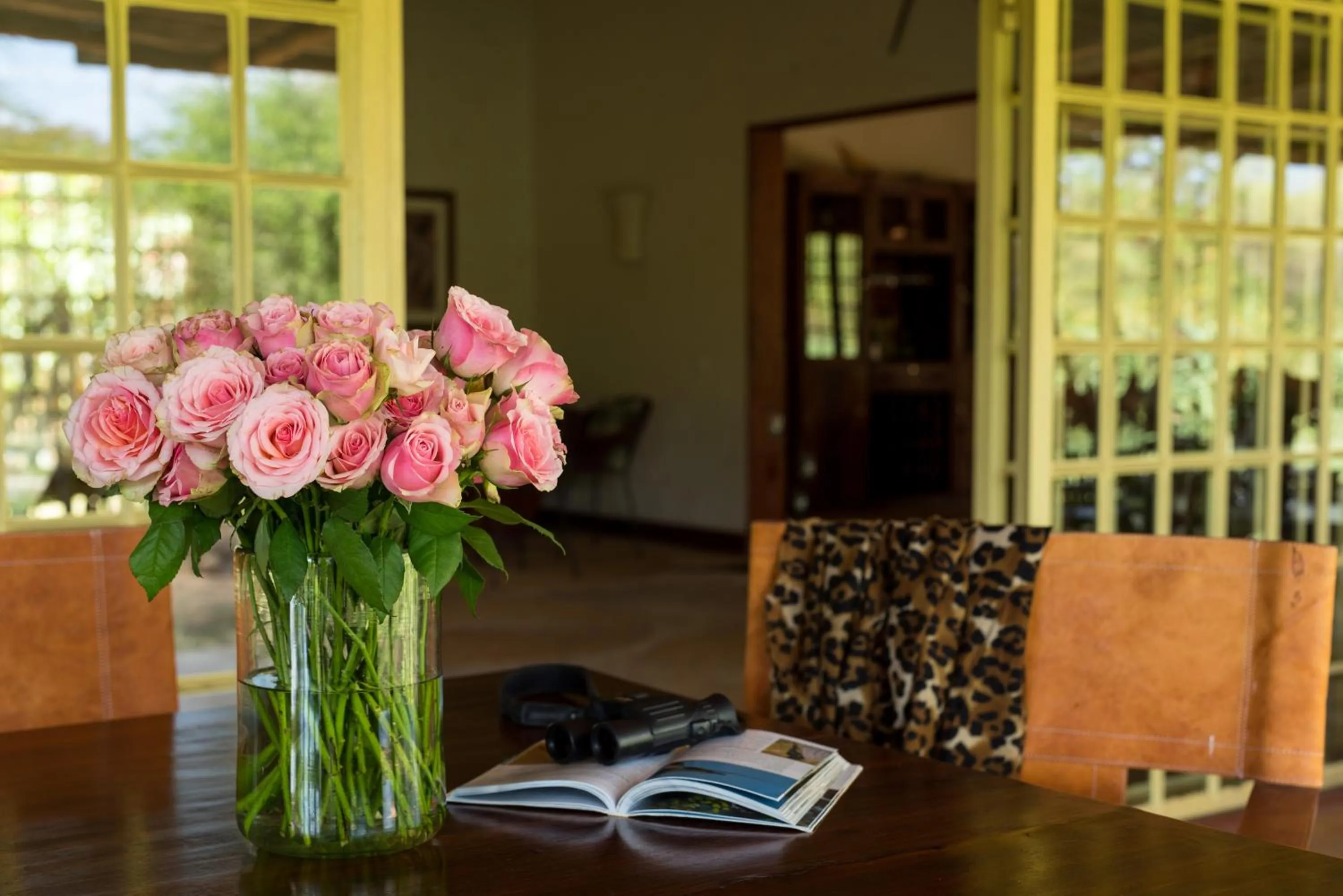 Seating area in Kili Villa Kilimanjaro Luxury Retreat