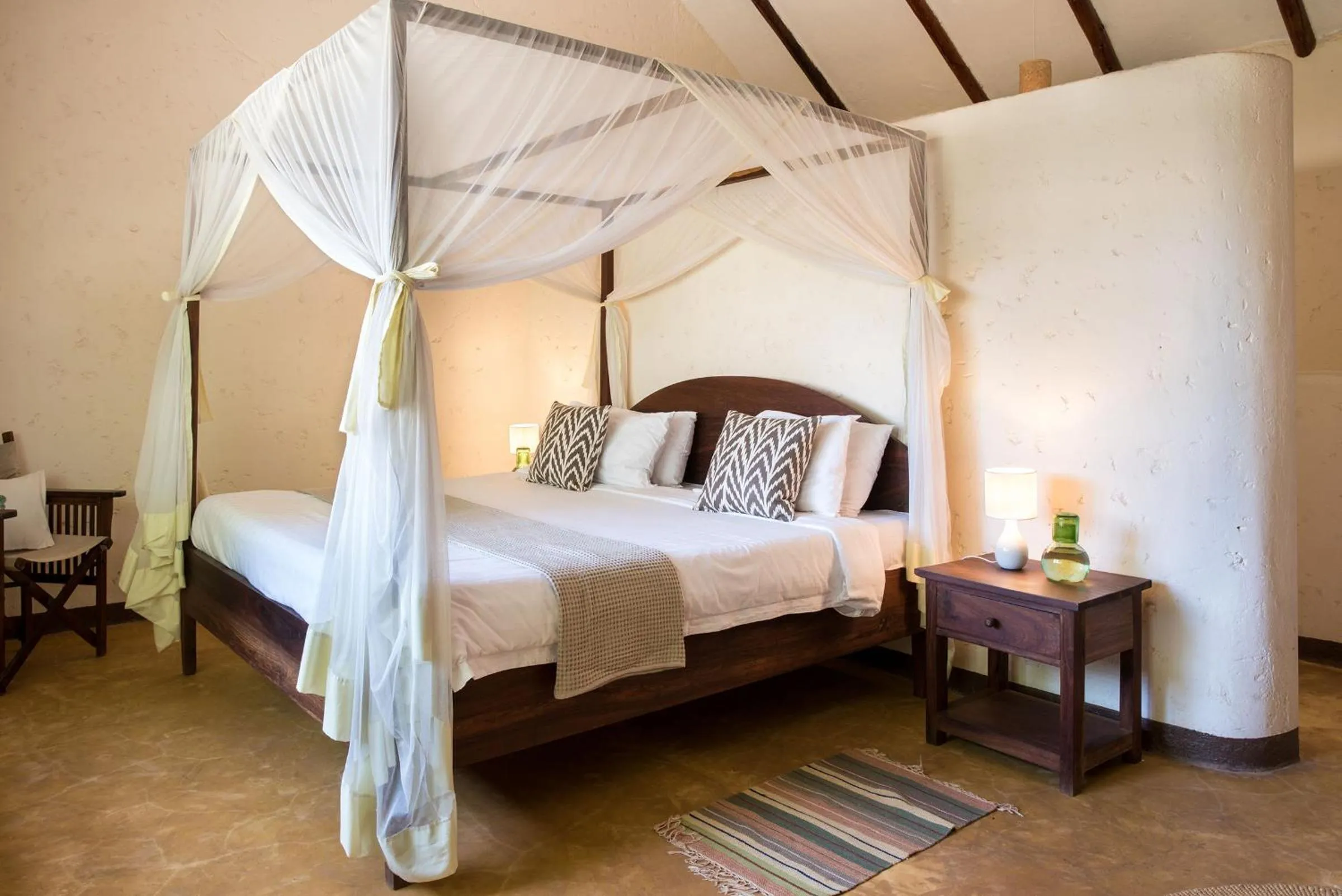 Bed in Kili Villa Kilimanjaro Luxury Retreat