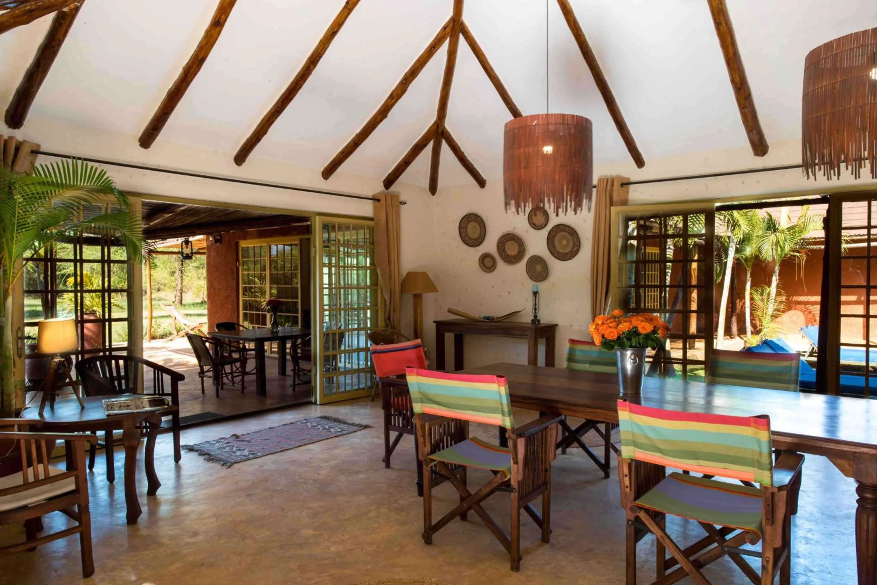 Living room in Kili Villa Kilimanjaro Luxury Retreat