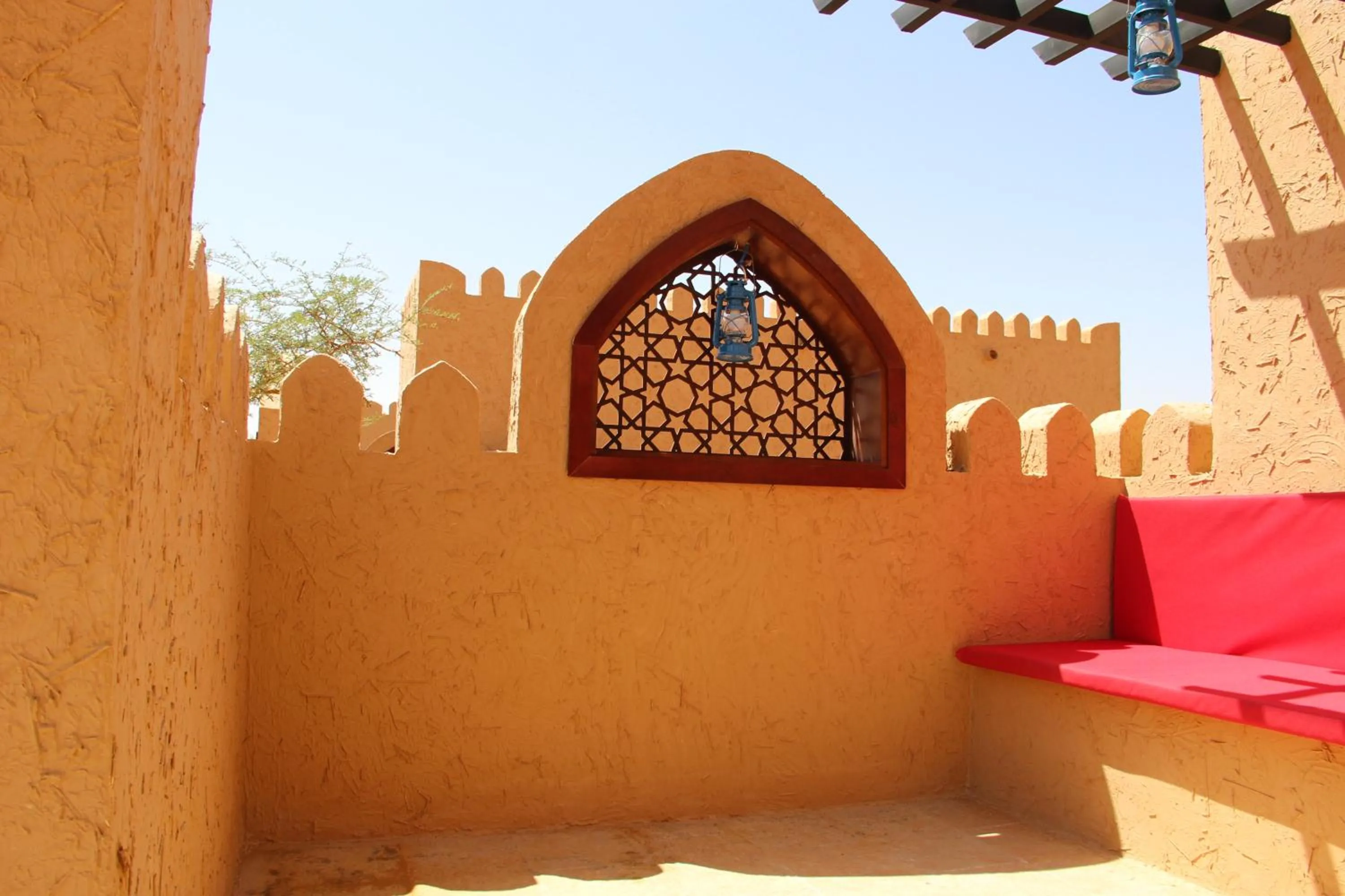 Balcony/Terrace in Arabian Oryx Camp
