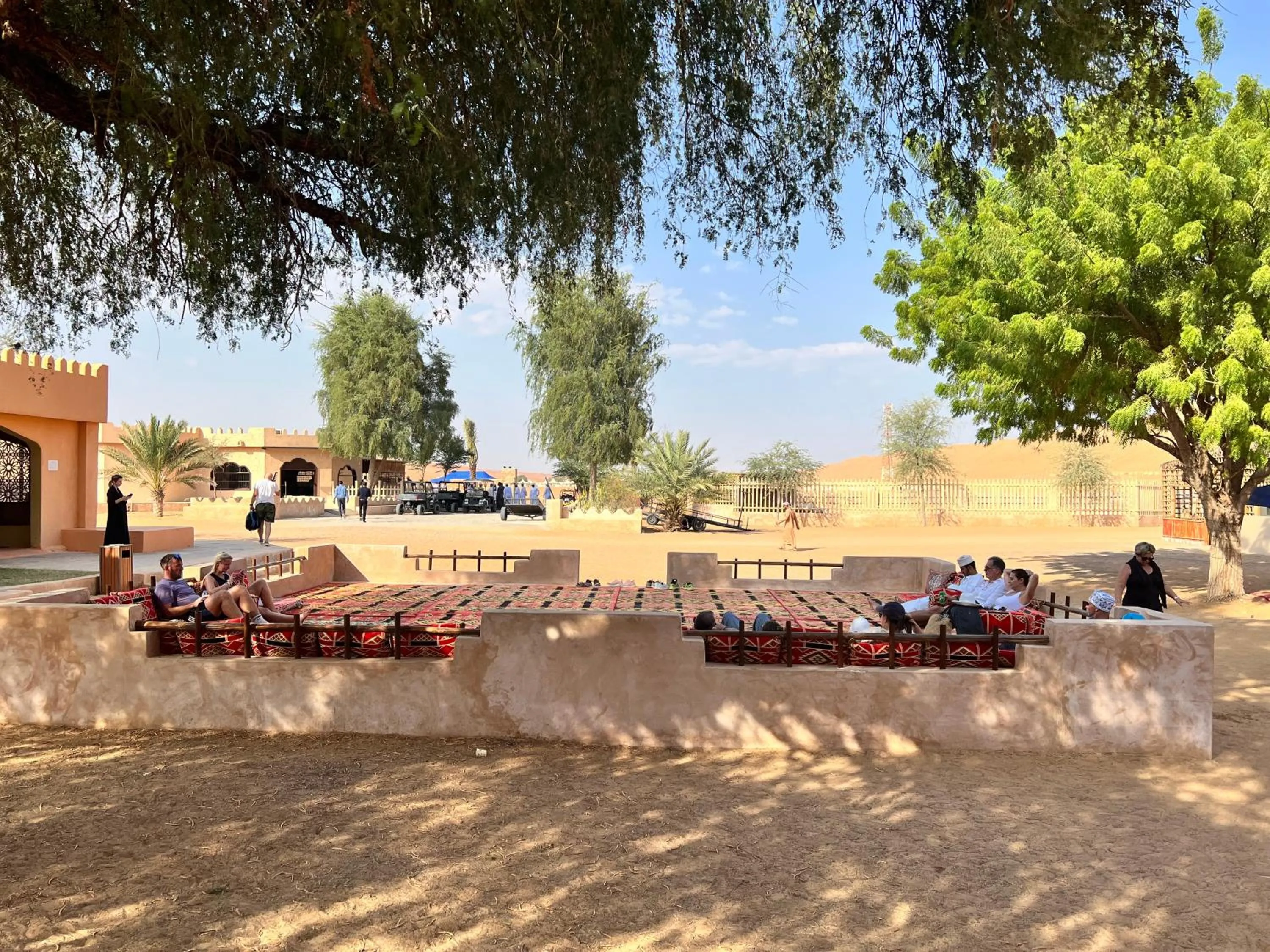 Property building in Arabian Oryx Camp