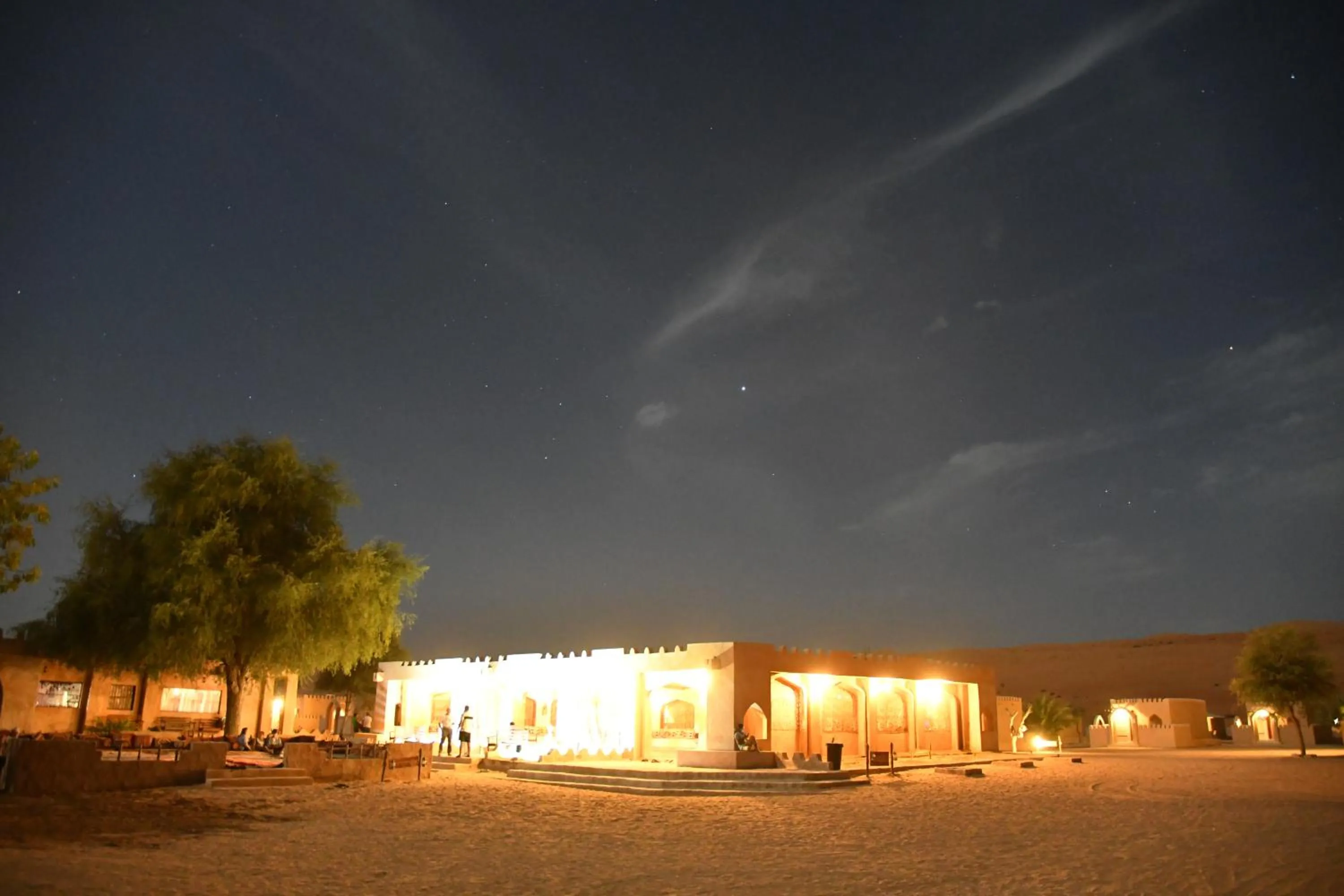 Lounge or bar in Arabian Oryx Camp