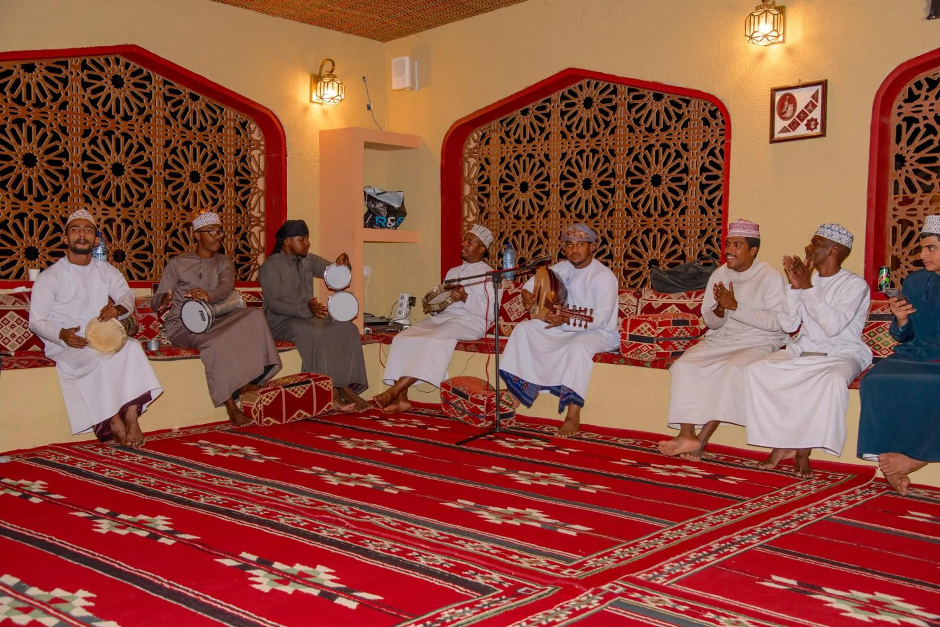 Night in Arabian Oryx Camp