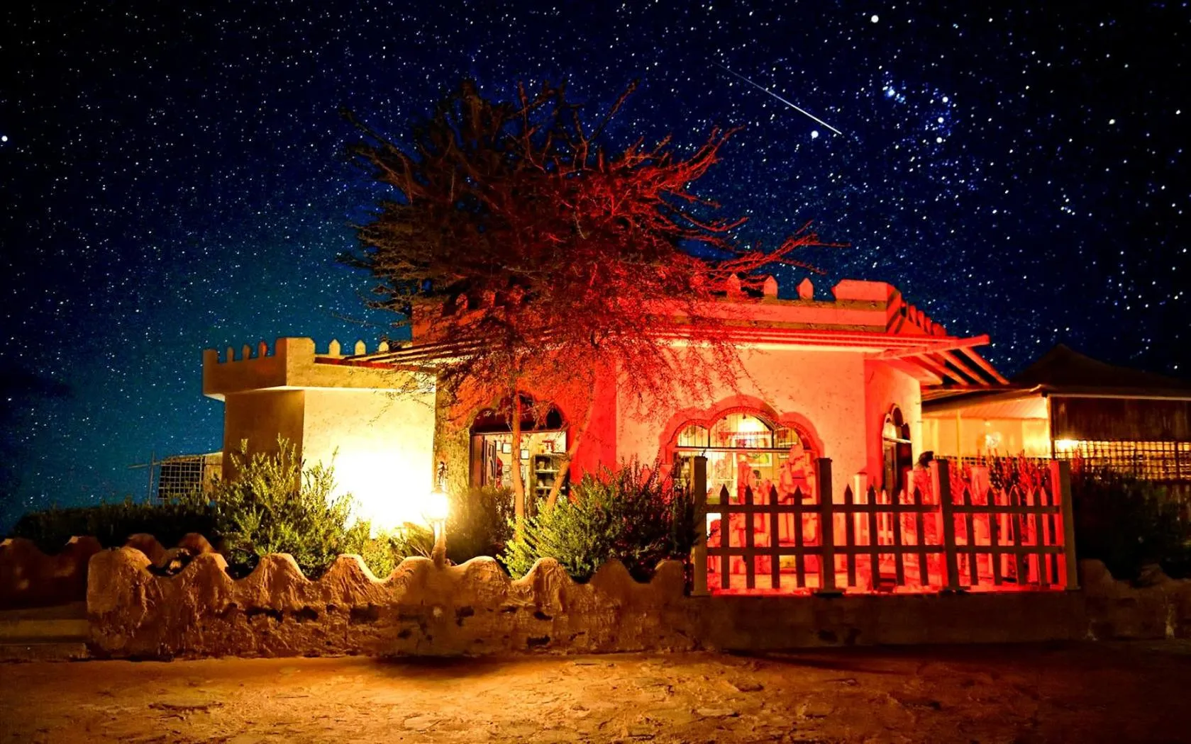 Lobby or reception in Arabian Oryx Camp
