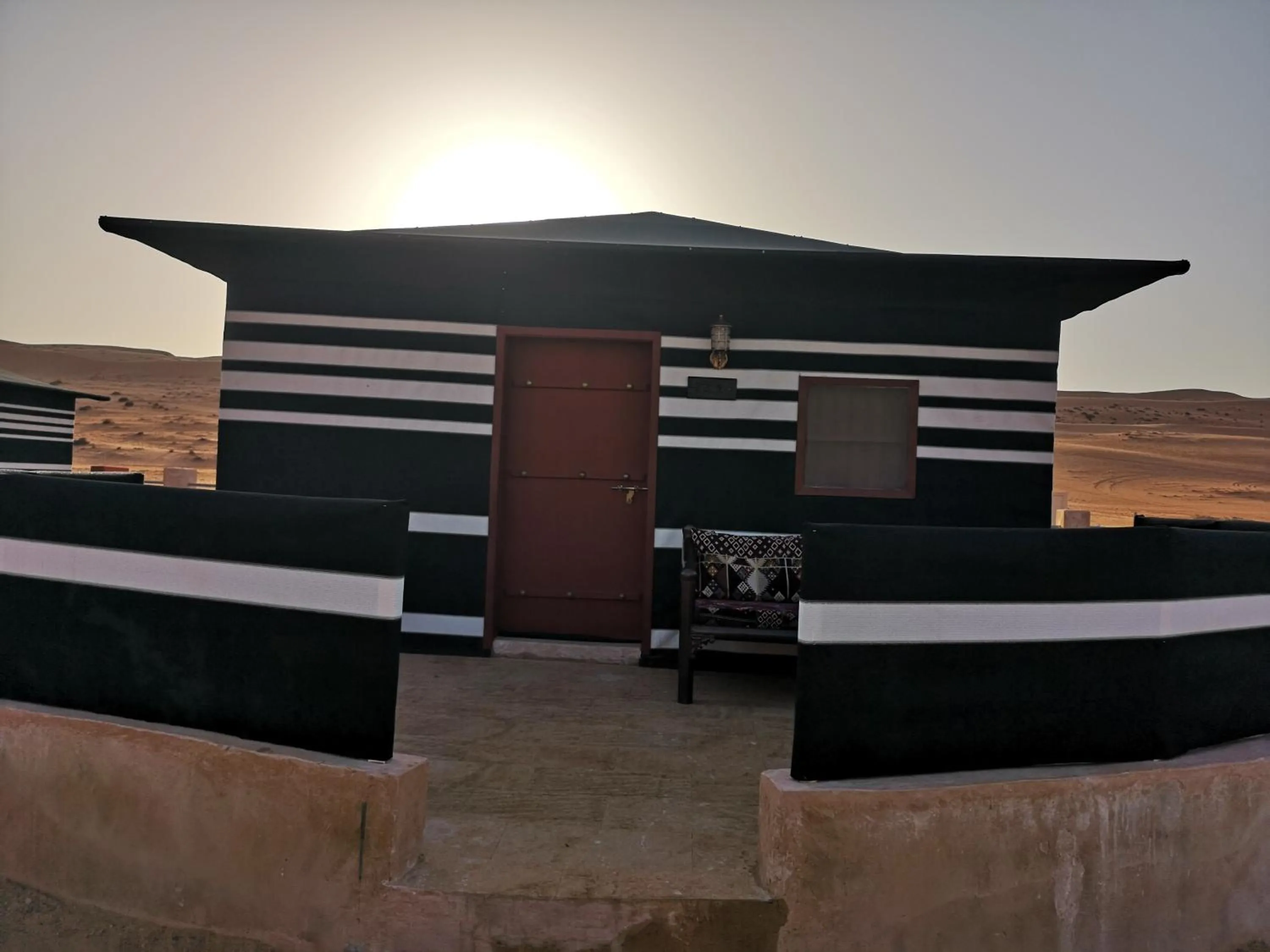 Property building in Arabian Oryx Camp