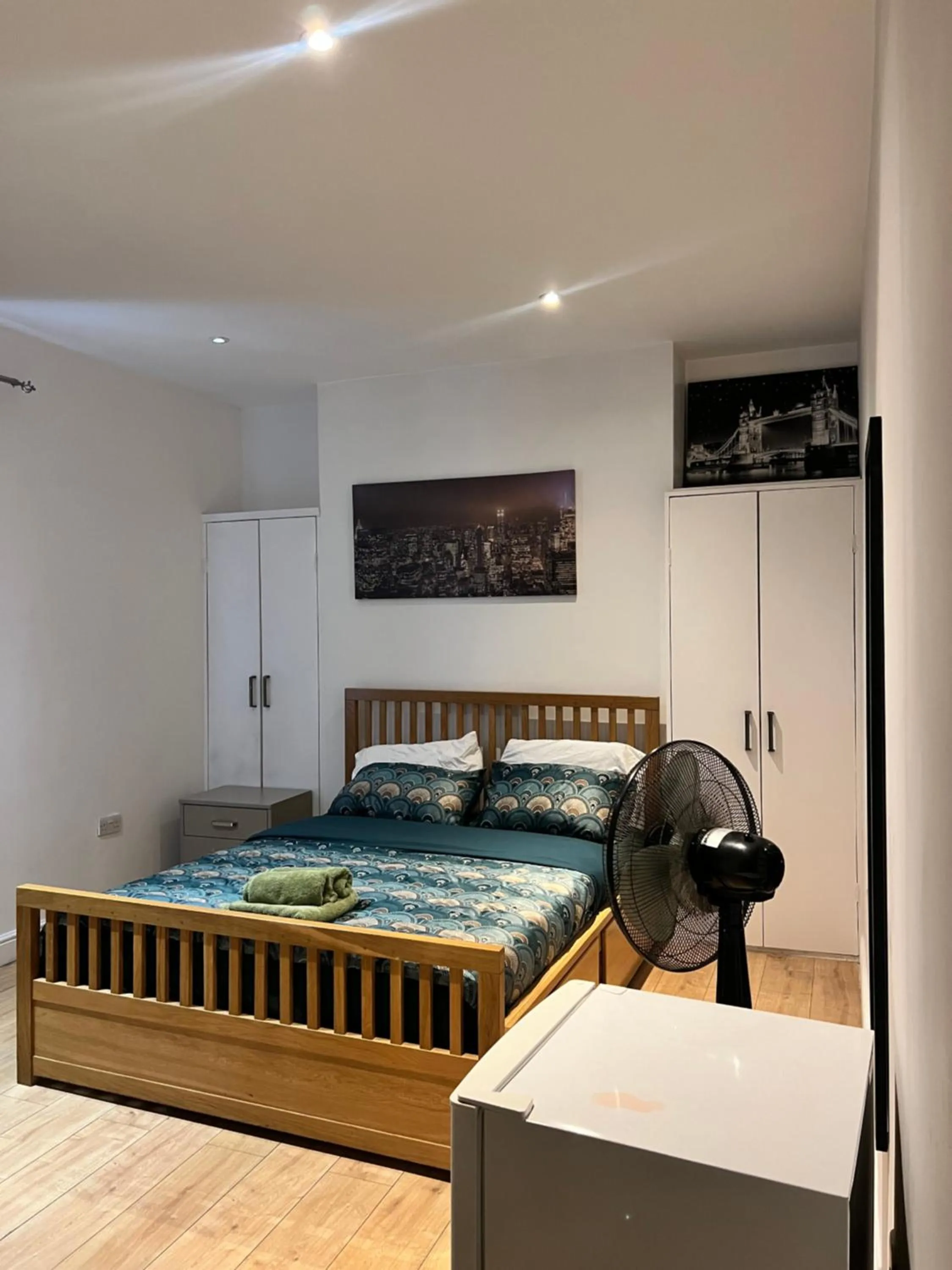 Bed in Cambridge City Mill