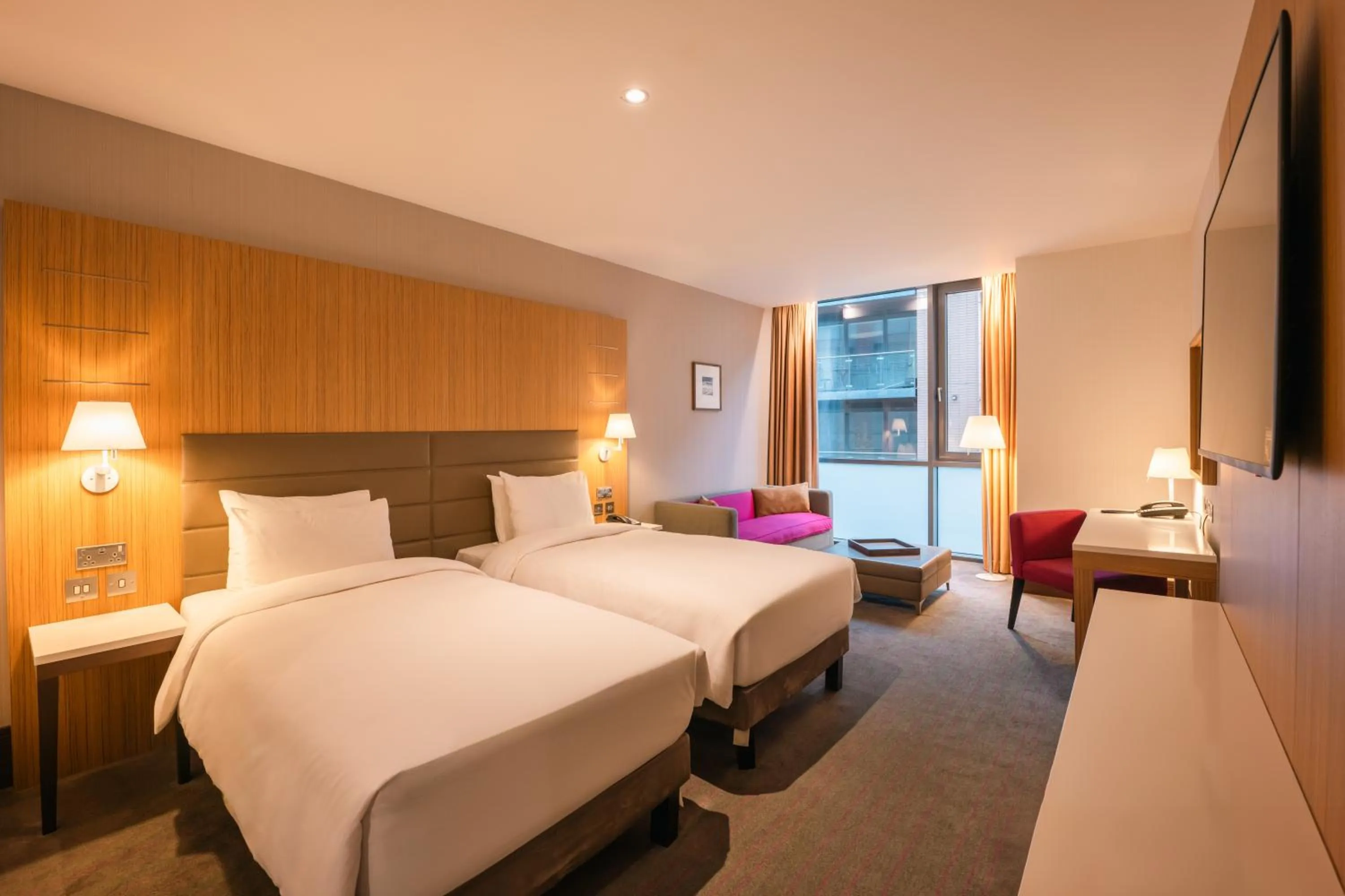 Bed in Radisson Blu Royal Hotel Dublin