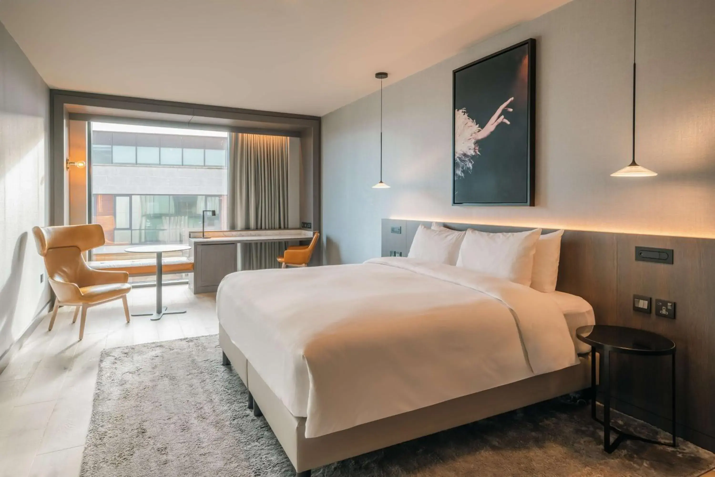 Bedroom, Bed in Radisson Blu Royal Hotel Dublin Bedroom, Bed in Radisson Blu Royal Hotel Dublin