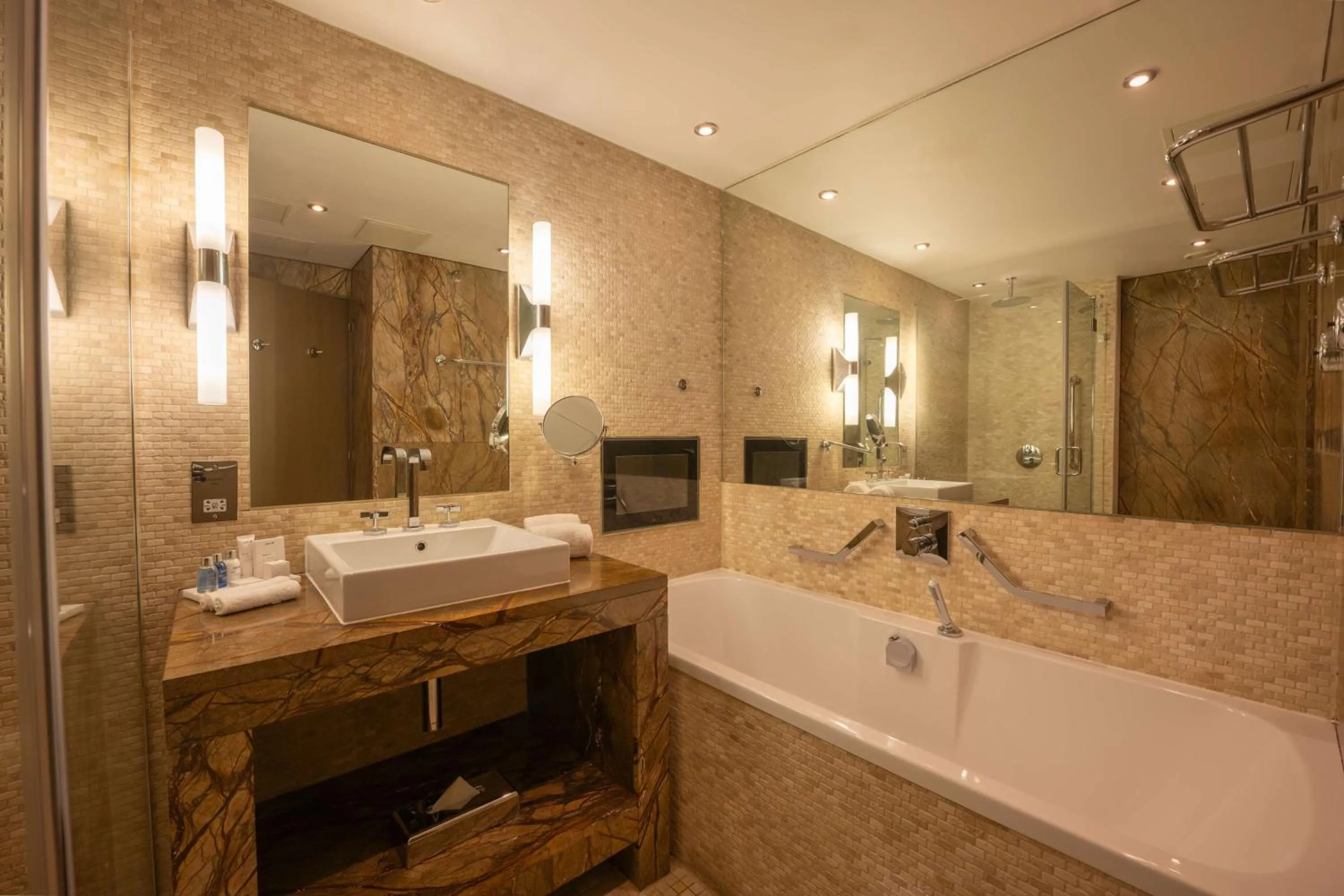 Bathroom in Radisson Blu Royal Hotel Dublin