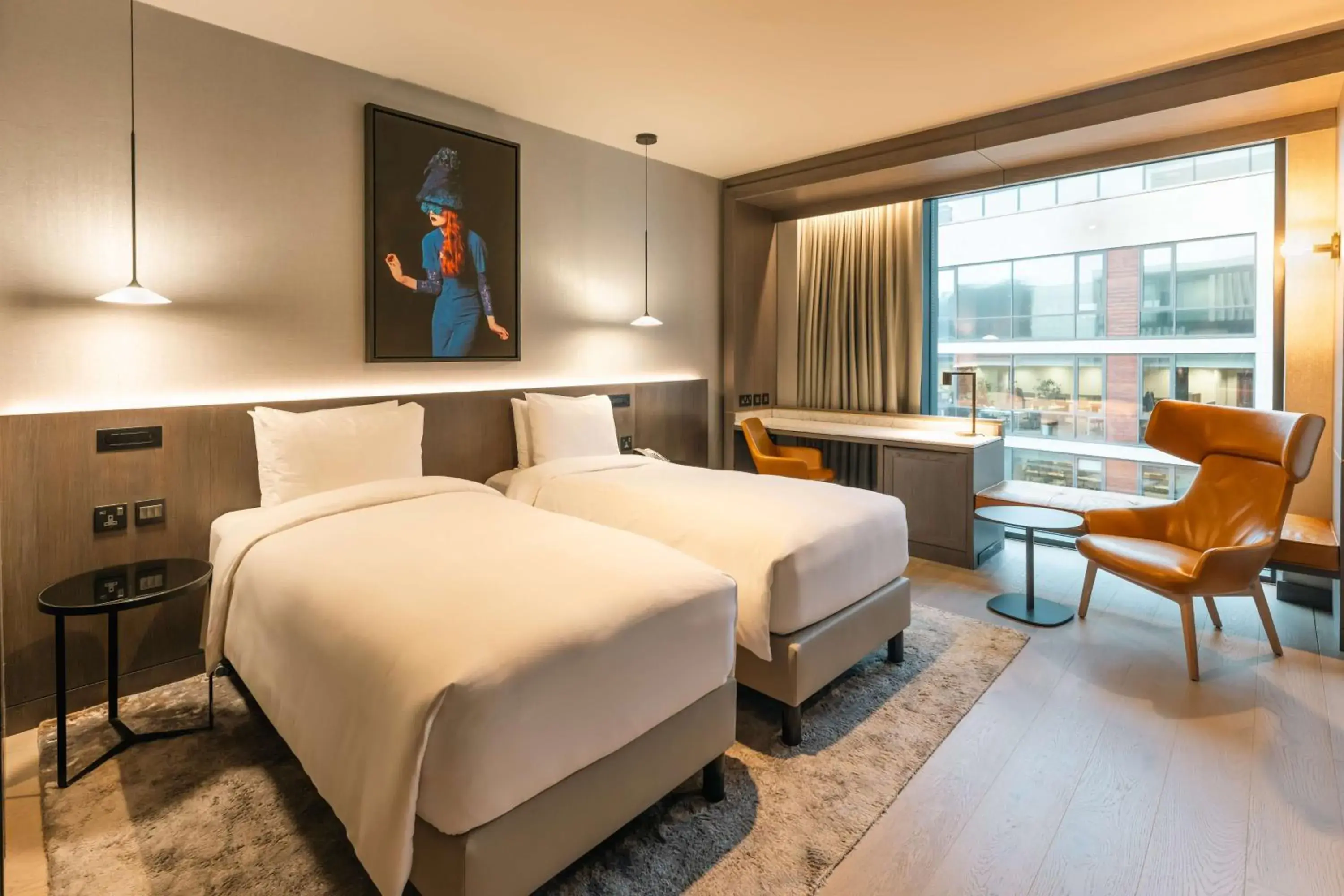 Bedroom, Bed in Radisson Blu Royal Hotel Dublin Bedroom, Bed in Radisson Blu Royal Hotel Dublin