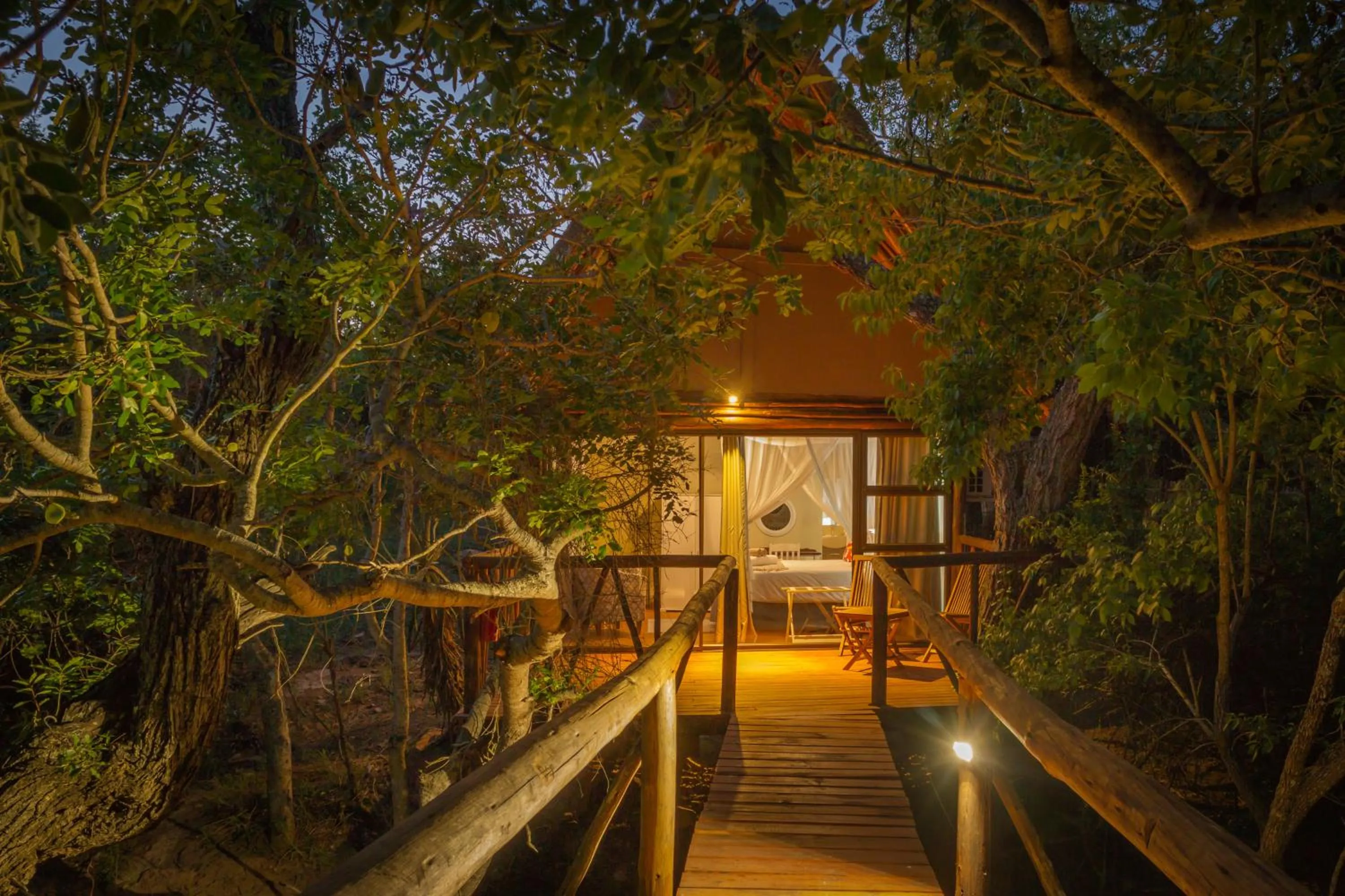 Balcony/Terrace in Panzi Lodge