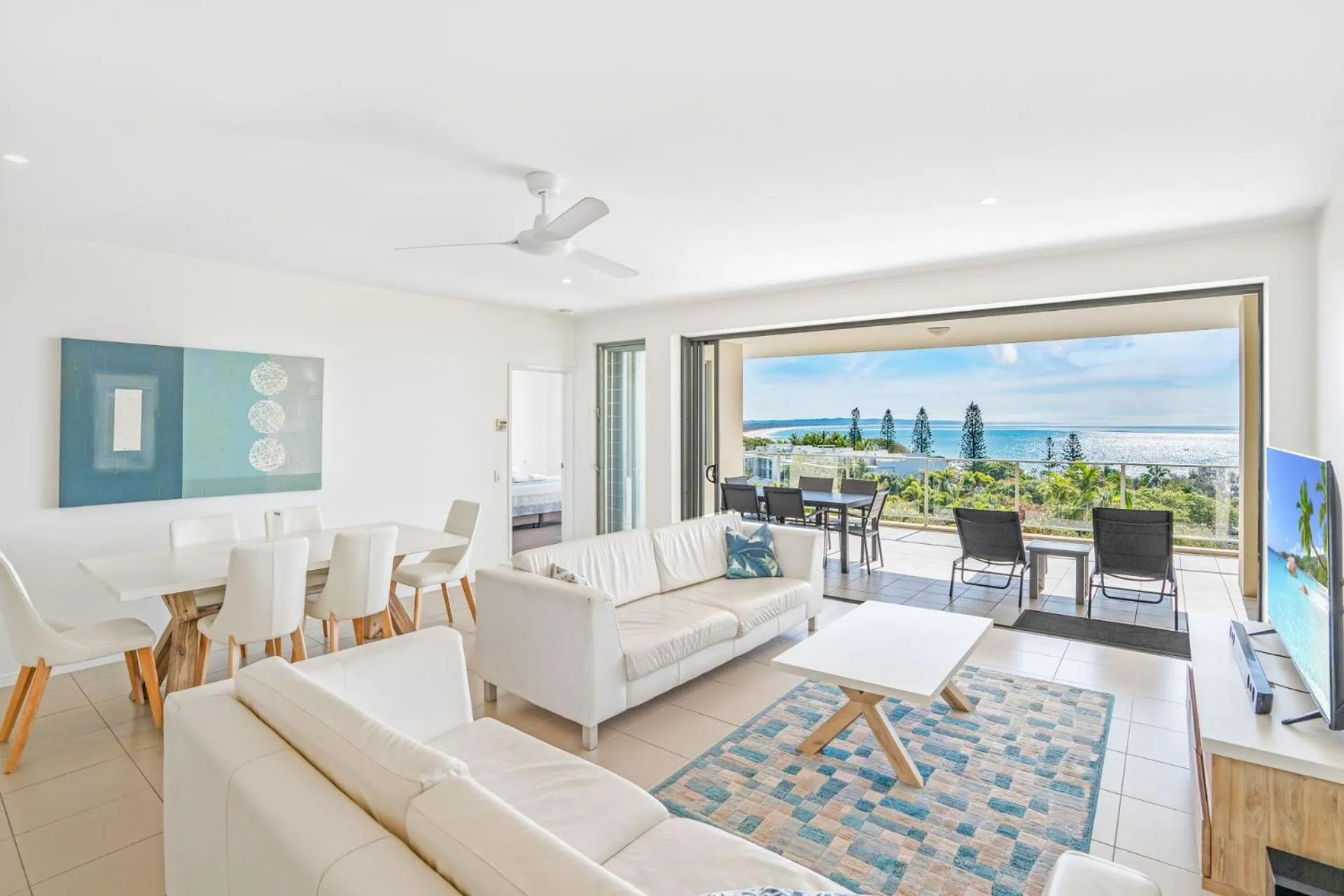 Living room in Rainbow Sea Resort